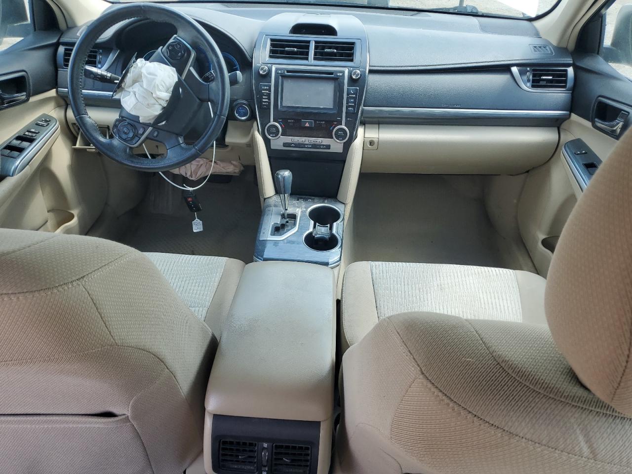 2012 Toyota Camry Hybrid White vin: 4T1BD1FK3CU023681