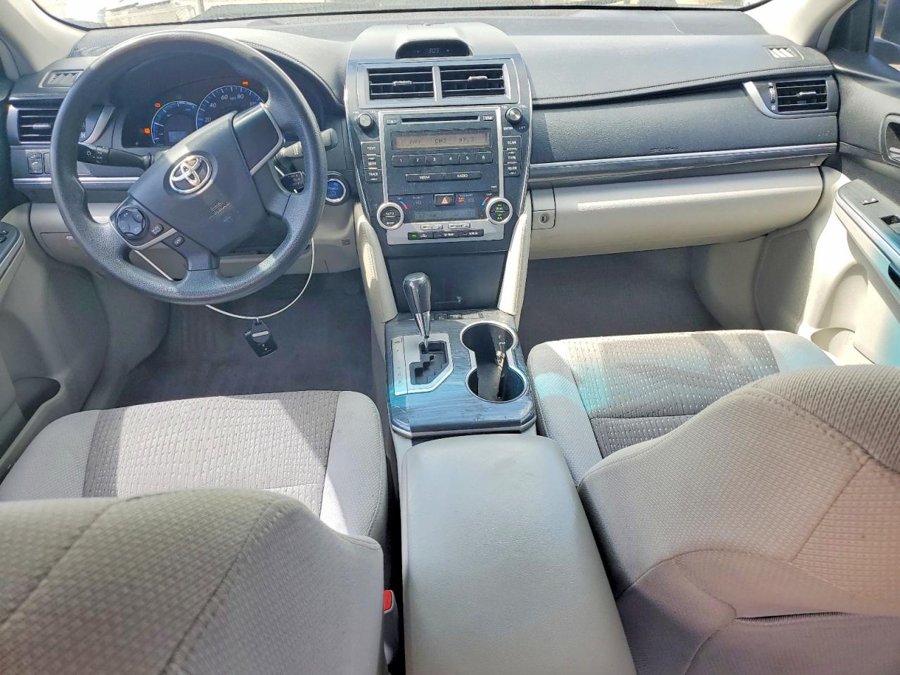 2012 Toyota Camry Hybrid Le White vin: 4T1BD1FK3CU026130