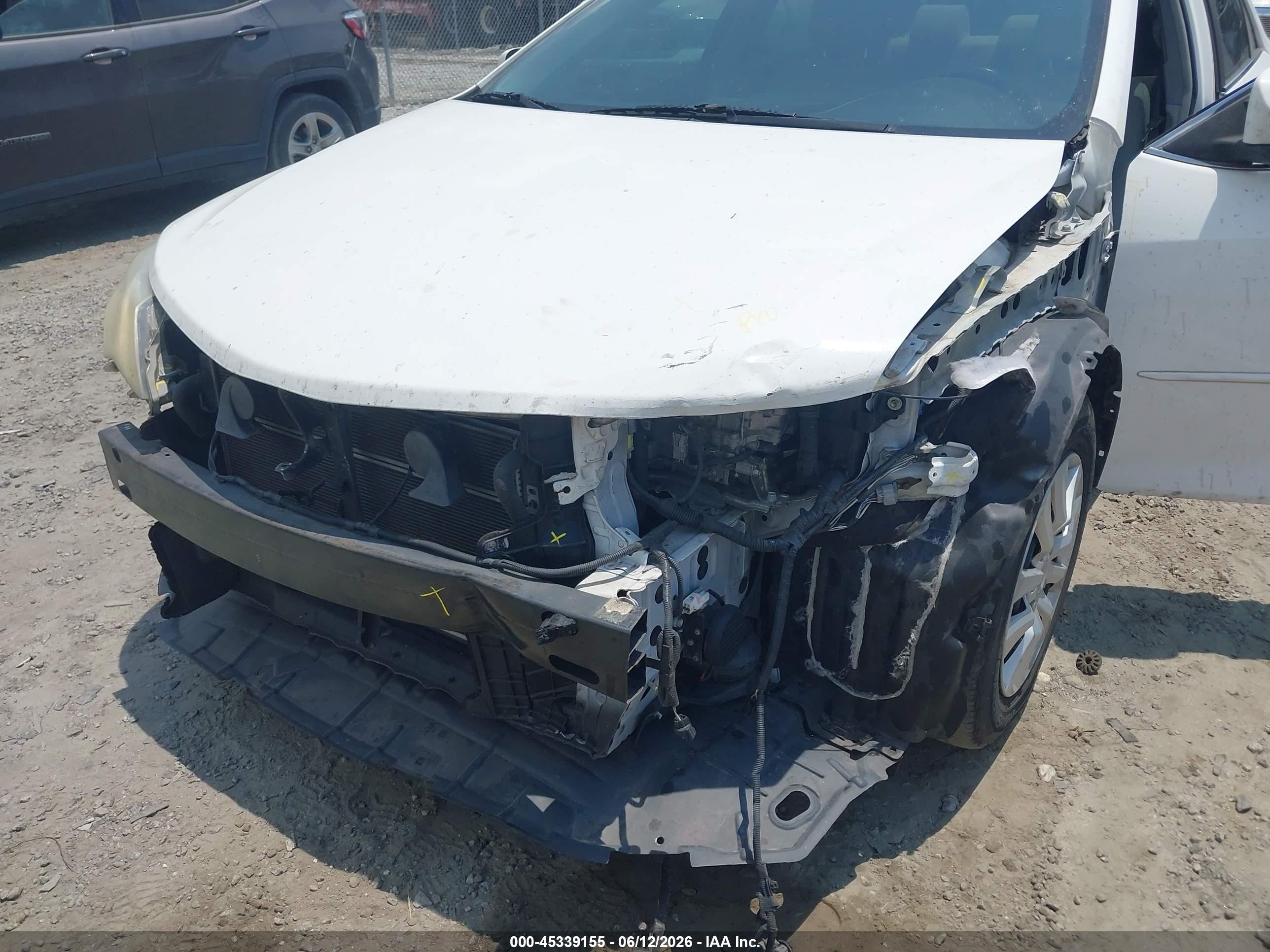 2012 Toyota Camry Hybrid Le White vin: 4T1BD1FK3CU035894