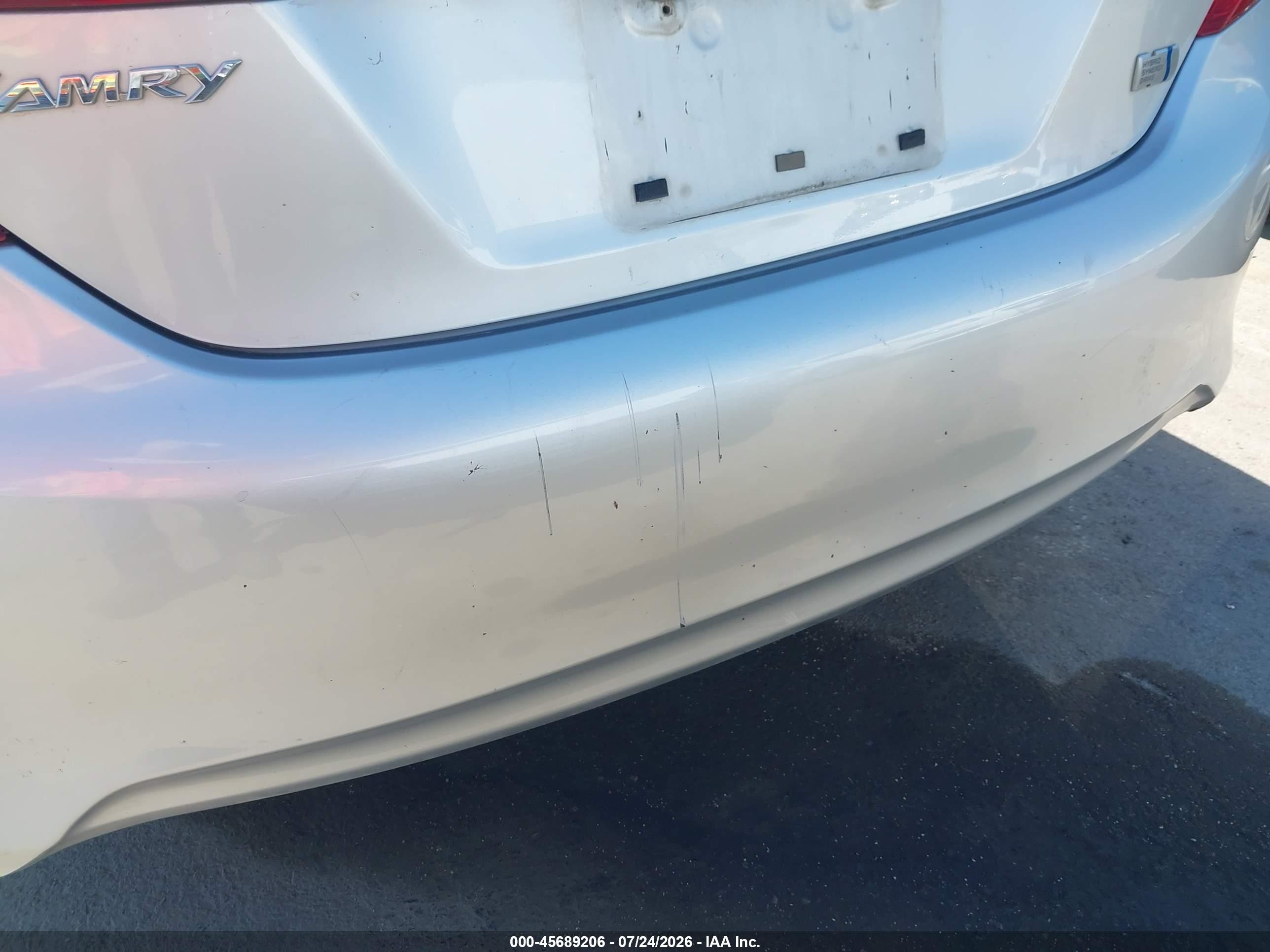 2012 Toyota Camry Hybrid Xle Silver vin: 4T1BD1FK3CU042313