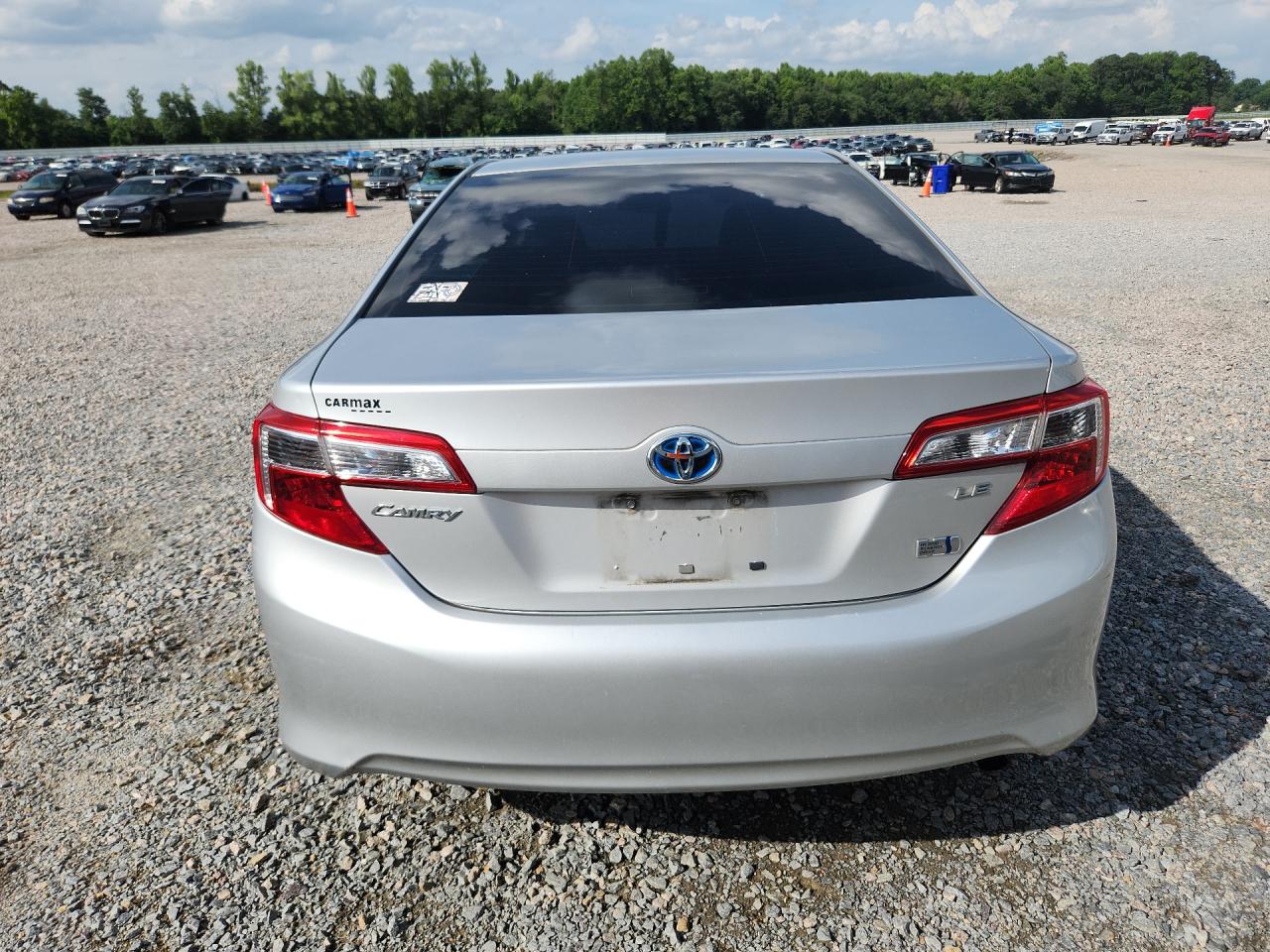2012 Toyota Camry Hybrid Le Серебряный vin: 4T1BD1FK3CU045888