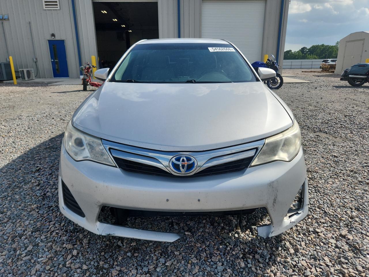 2012 Toyota Camry Hybrid Le Серебряный vin: 4T1BD1FK3CU045888