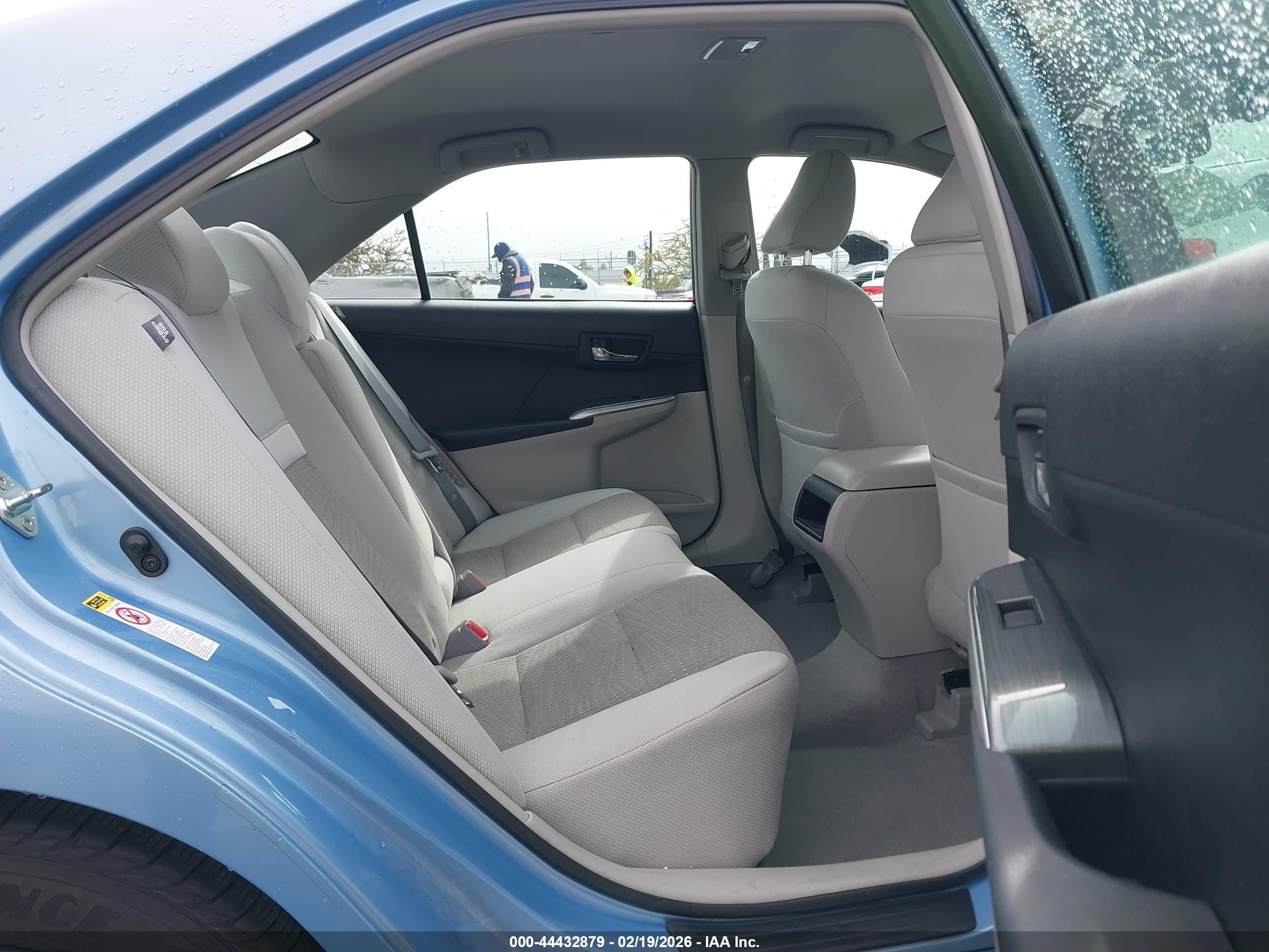 2012 Toyota Camry Hybrid Le Light Blue vin: 4T1BD1FK3CU049052