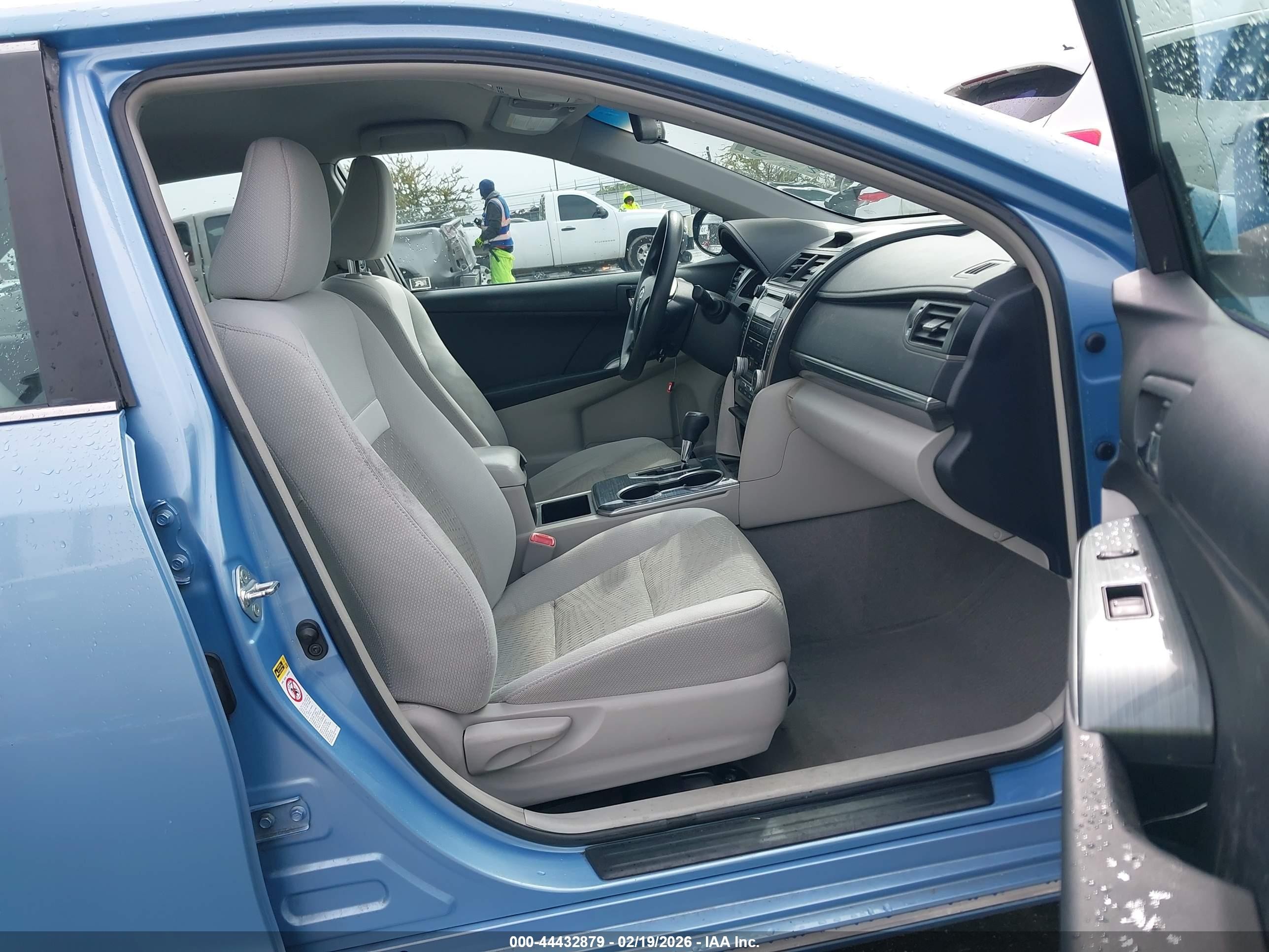 2012 Toyota Camry Hybrid Le Light Blue vin: 4T1BD1FK3CU049052