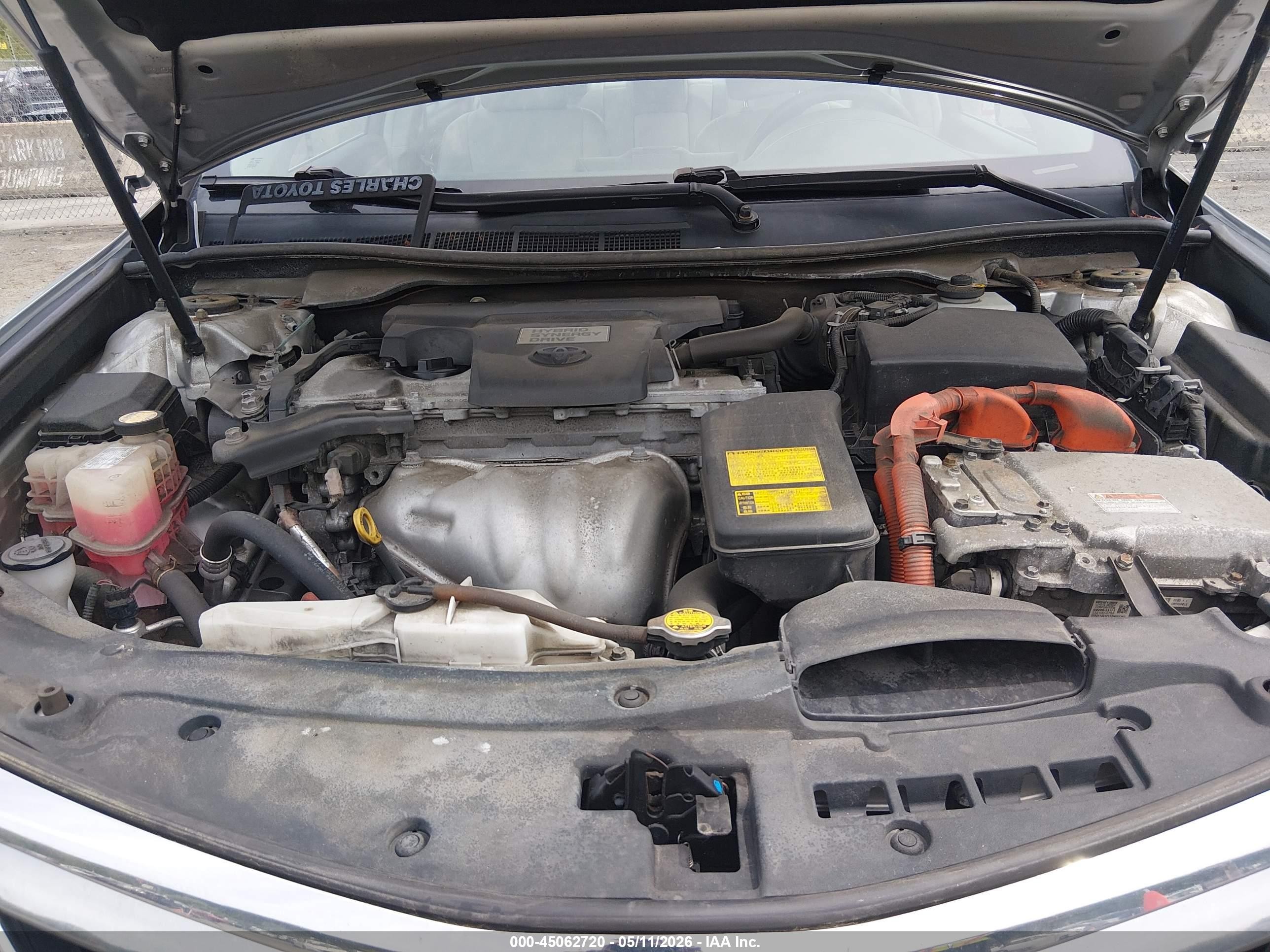 2012 Toyota Camry Hybrid Xle Серебряный vin: 4T1BD1FK3CU050251