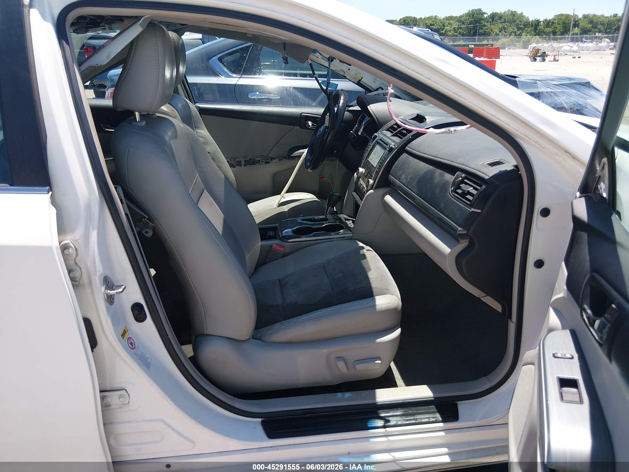 2012 Toyota Camry Hybrid Xle White vin: 4T1BD1FK3CU053201