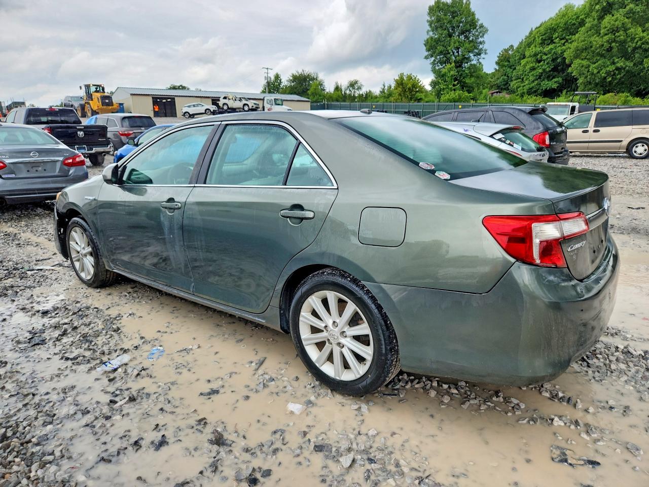 2012 Toyota Camry Hybrid Xle Green vin: 4T1BD1FK3CU053361