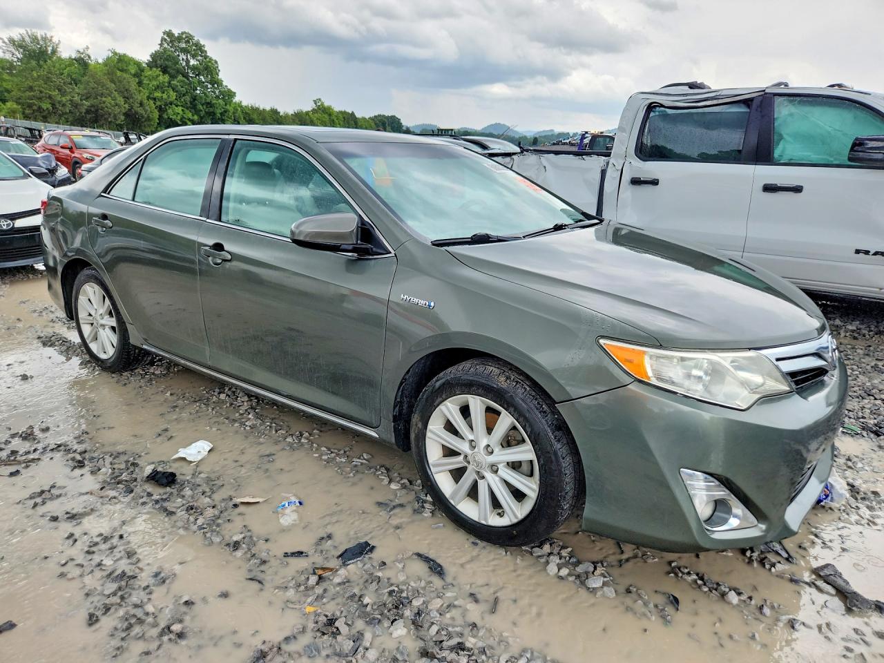 2012 Toyota Camry Hybrid Xle Green vin: 4T1BD1FK3CU053361