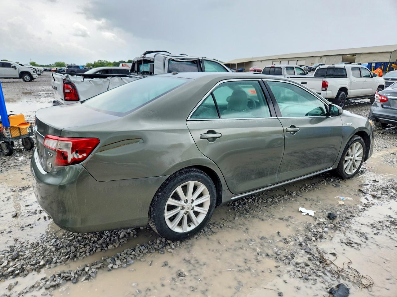 2012 Toyota Camry Hybrid Xle Green vin: 4T1BD1FK3CU053361