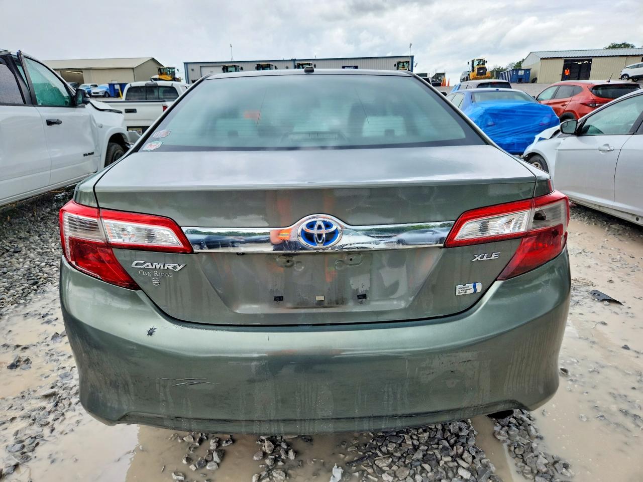 2012 Toyota Camry Hybrid Xle Green vin: 4T1BD1FK3CU053361