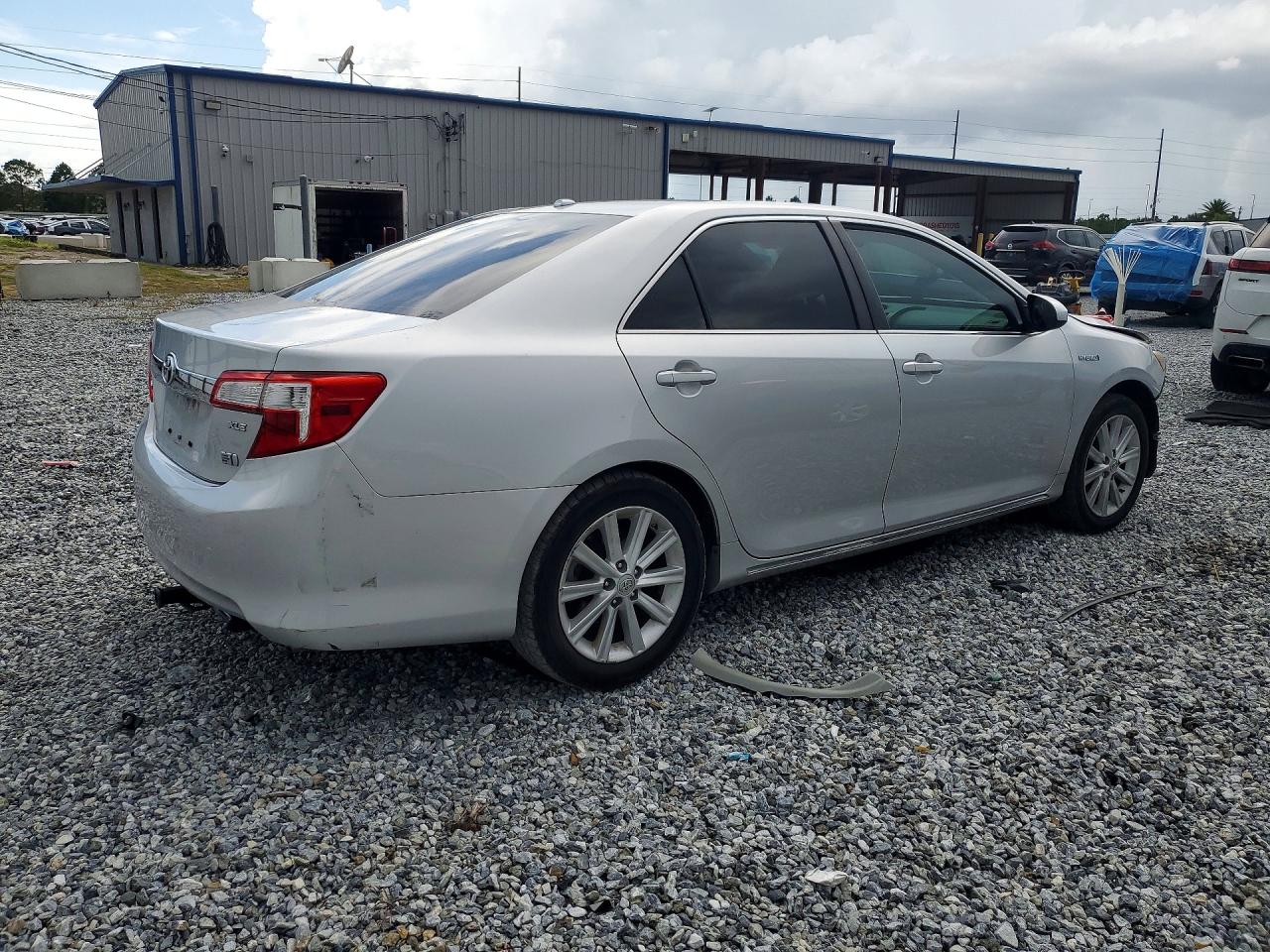 2012 Toyota Camry Hybrid Xle Silver vin: 4T1BD1FK3CU057118