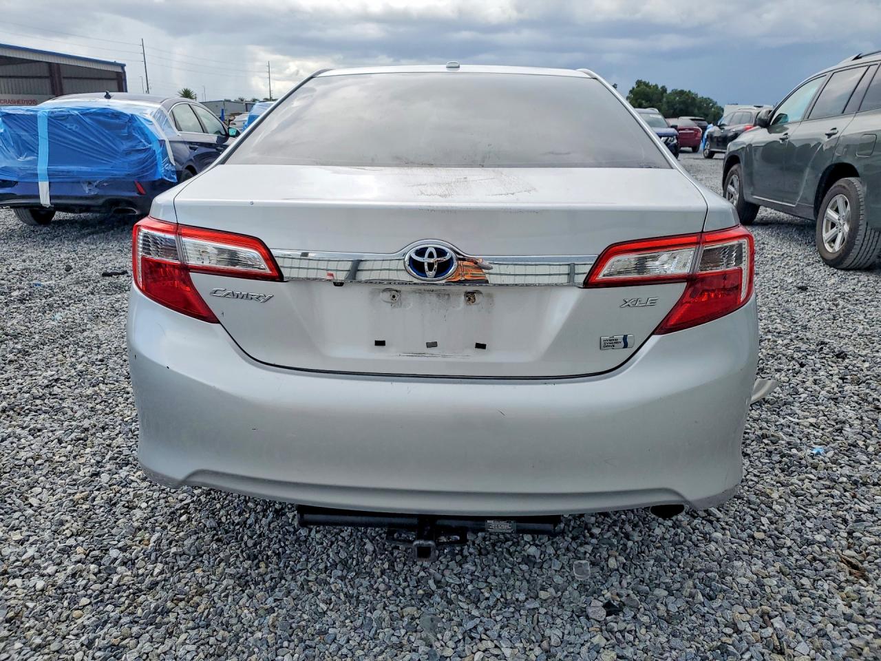 2012 Toyota Camry Hybrid Xle Silver vin: 4T1BD1FK3CU057118
