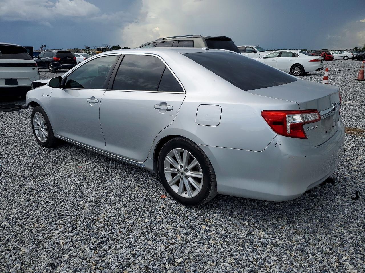 2012 Toyota Camry Hybrid Xle Silver vin: 4T1BD1FK3CU057118