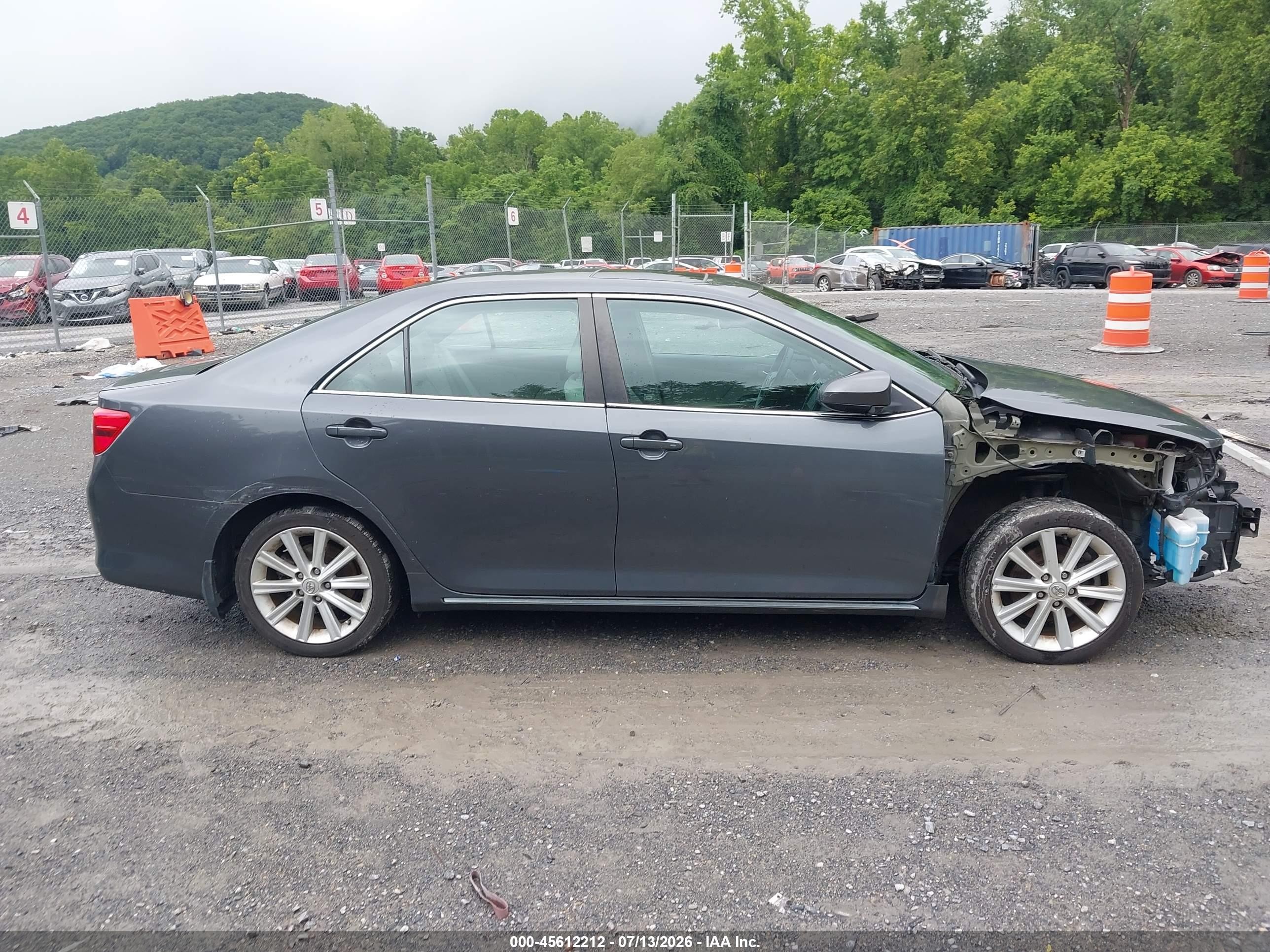 2012 Toyota Camry Hybrid Xle Gray vin: 4T1BD1FK3CU058821