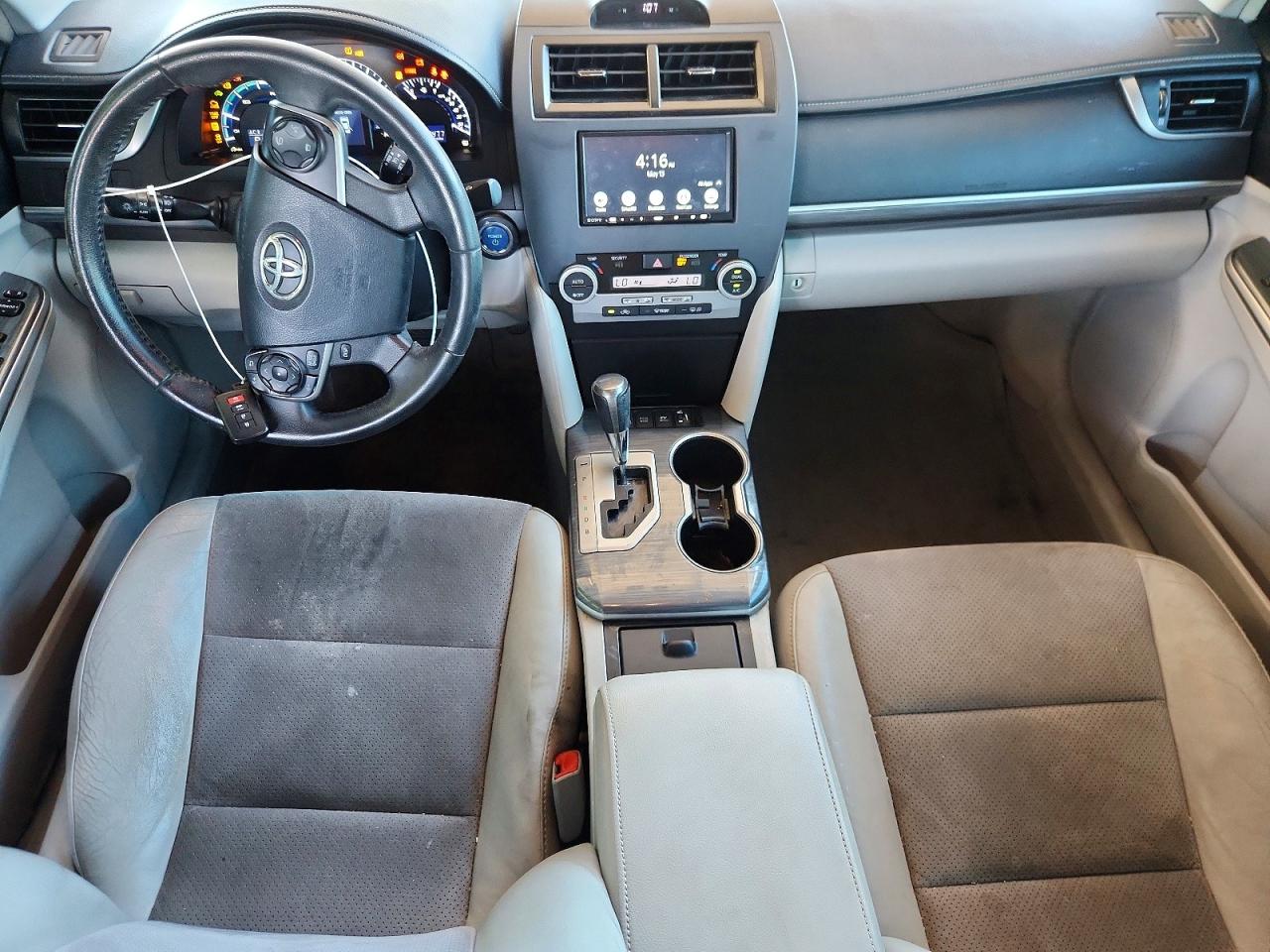 2012 Toyota Camry Hybrid Xle Blue vin: 4T1BD1FK3CU059712