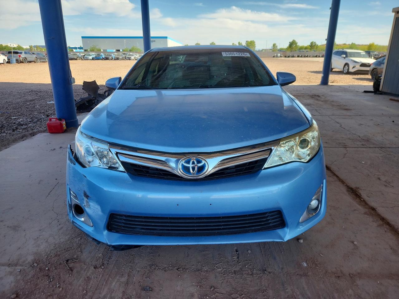 2012 Toyota Camry Hybrid Xle Blue vin: 4T1BD1FK3CU059712