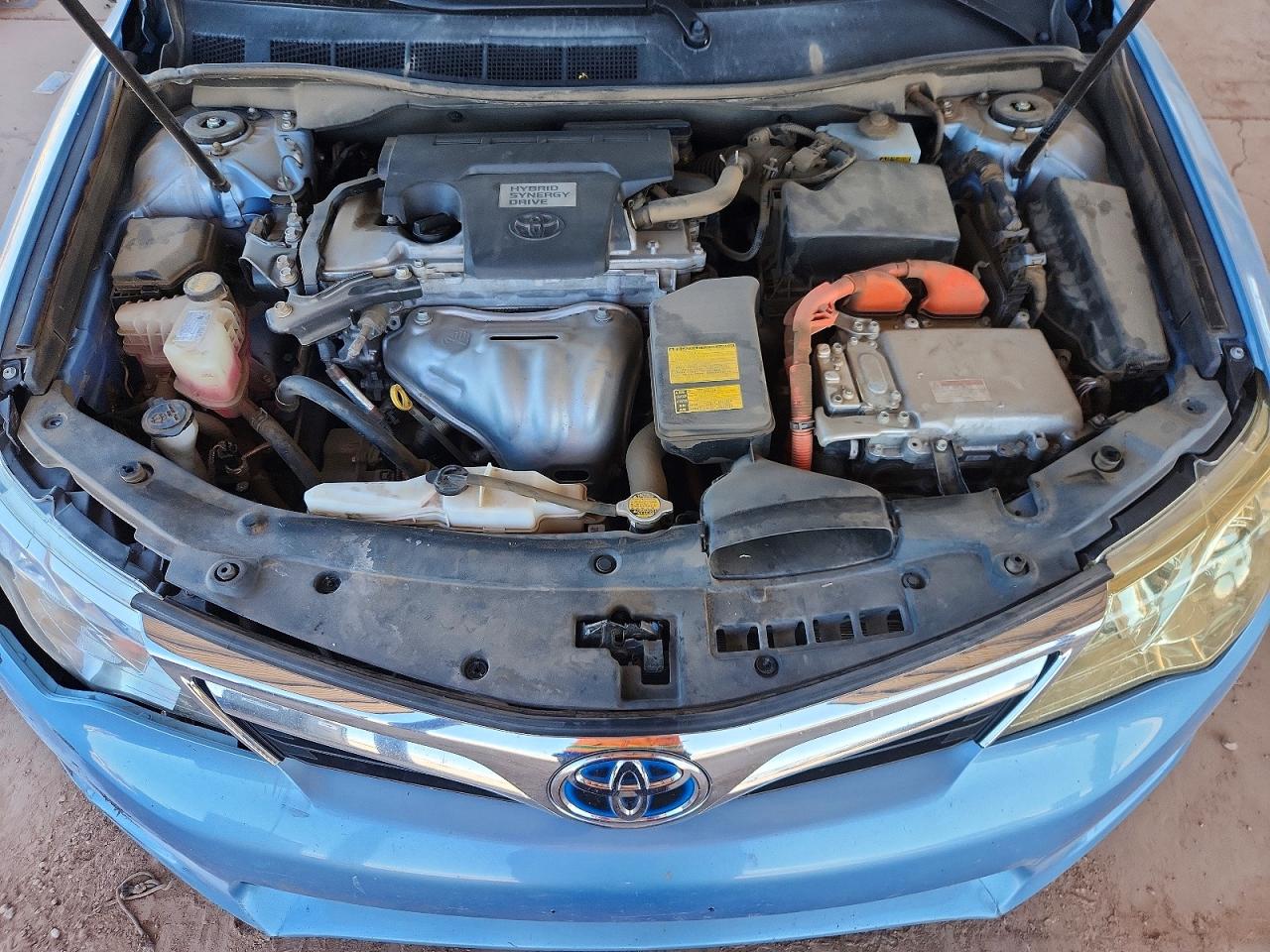 2012 Toyota Camry Hybrid Xle Blue vin: 4T1BD1FK3CU059712