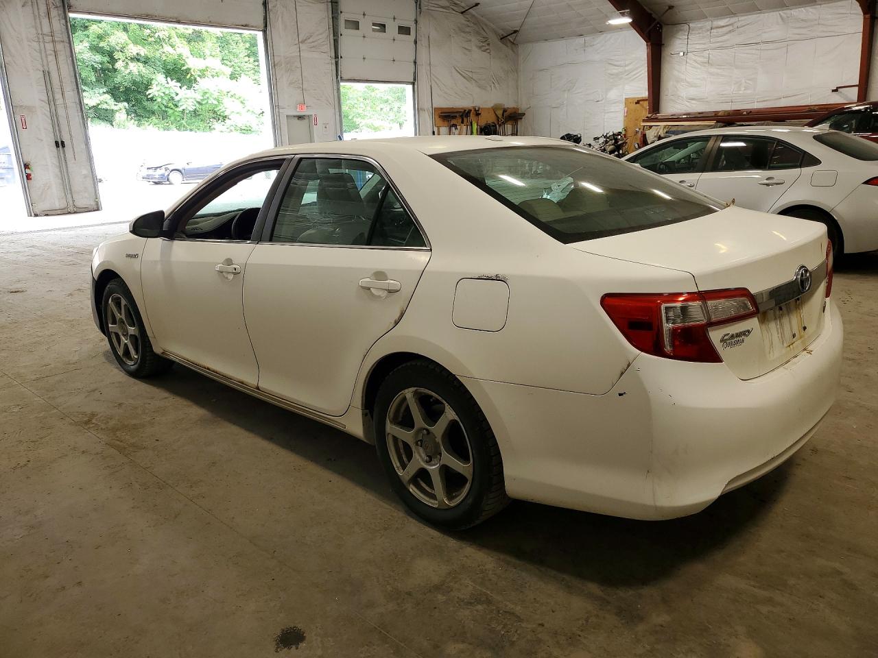 2012 Toyota Camry Hybrid Xle White vin: 4T1BD1FK3CU059970