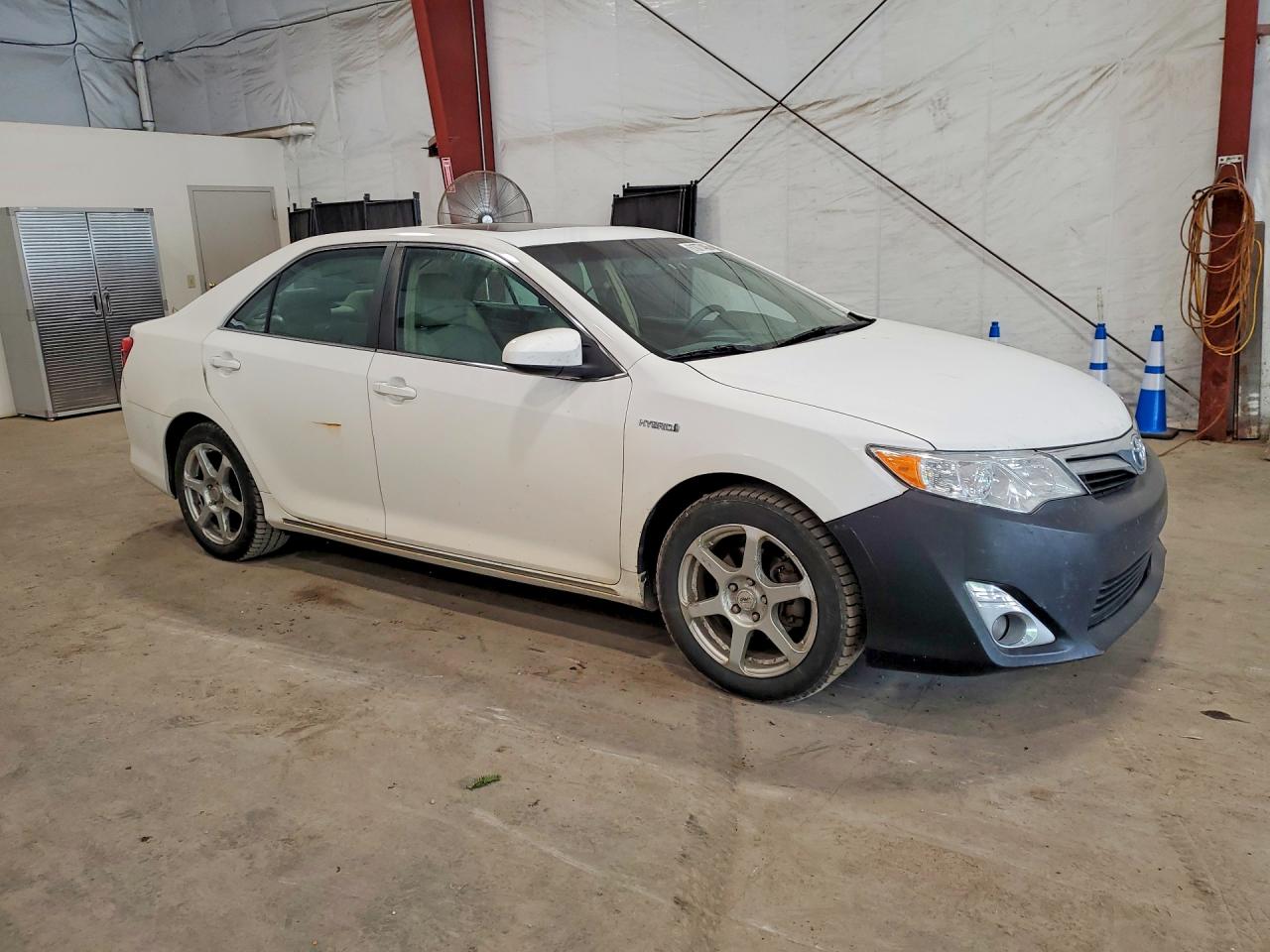 2012 Toyota Camry Hybrid Xle White vin: 4T1BD1FK3CU059970
