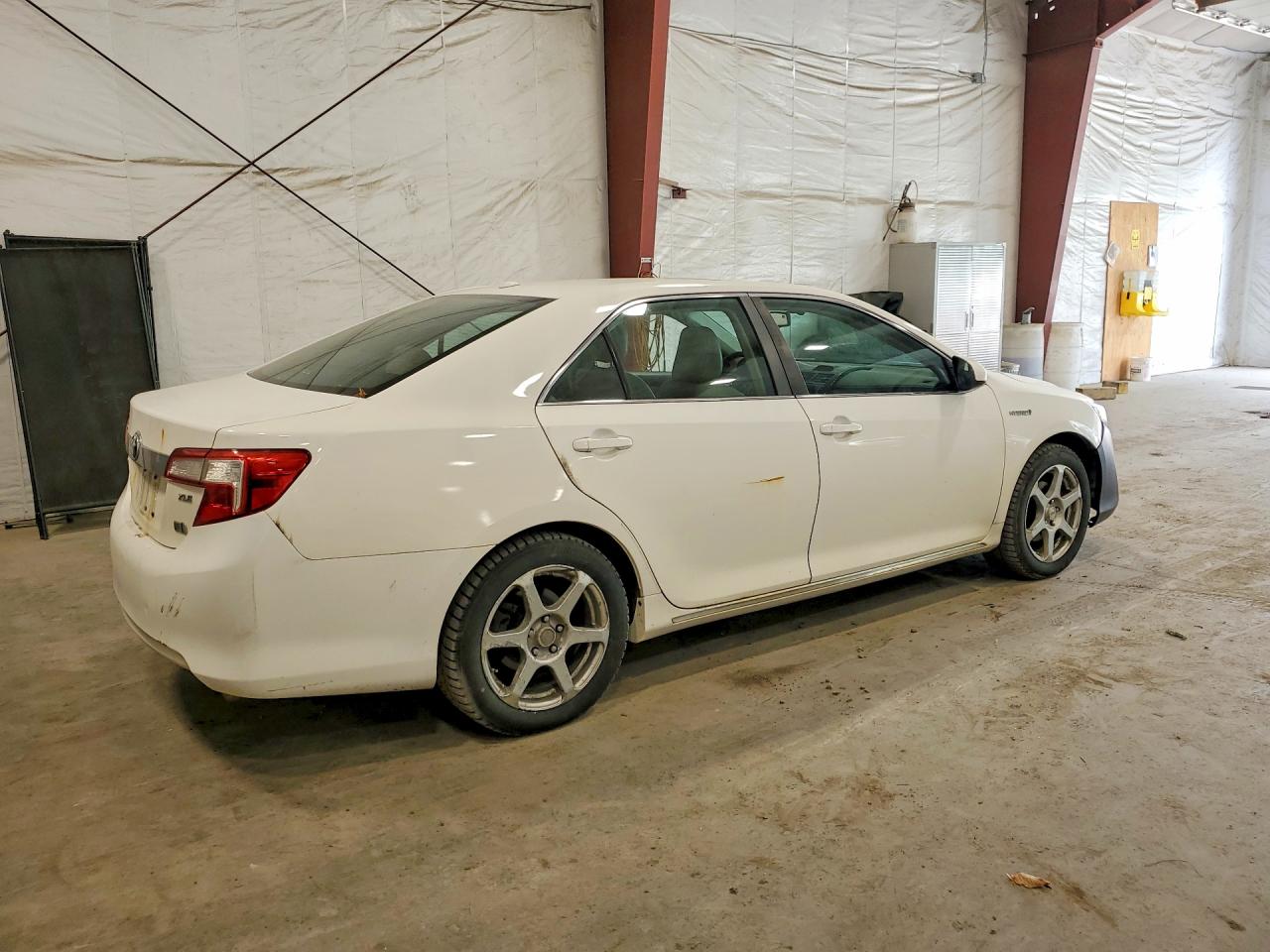 2012 Toyota Camry Hybrid Xle White vin: 4T1BD1FK3CU059970