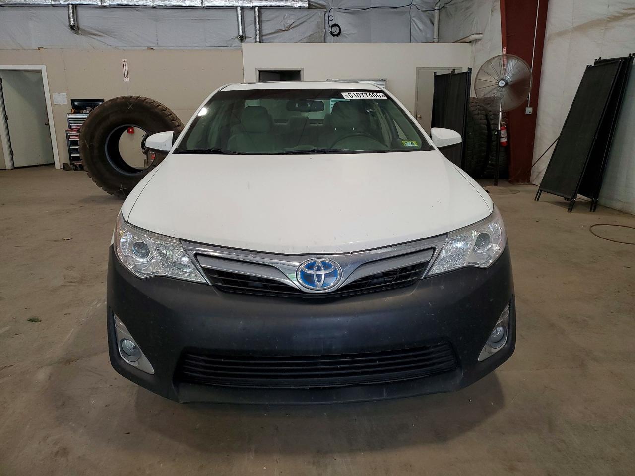 2012 Toyota Camry Hybrid Xle White vin: 4T1BD1FK3CU059970