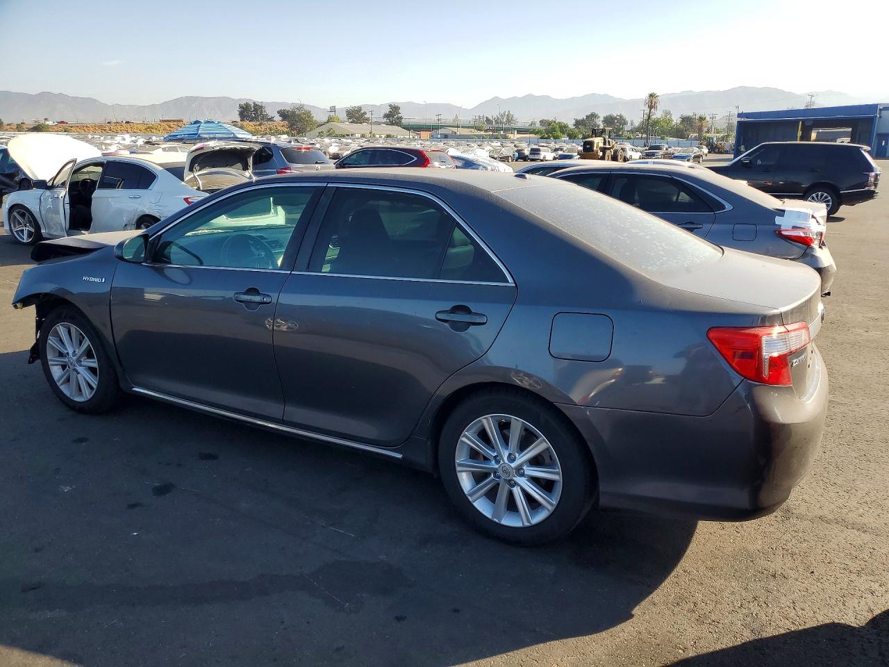 2013 Toyota Camry Hybrid Xle Gray vin: 4T1BD1FK3DU066449