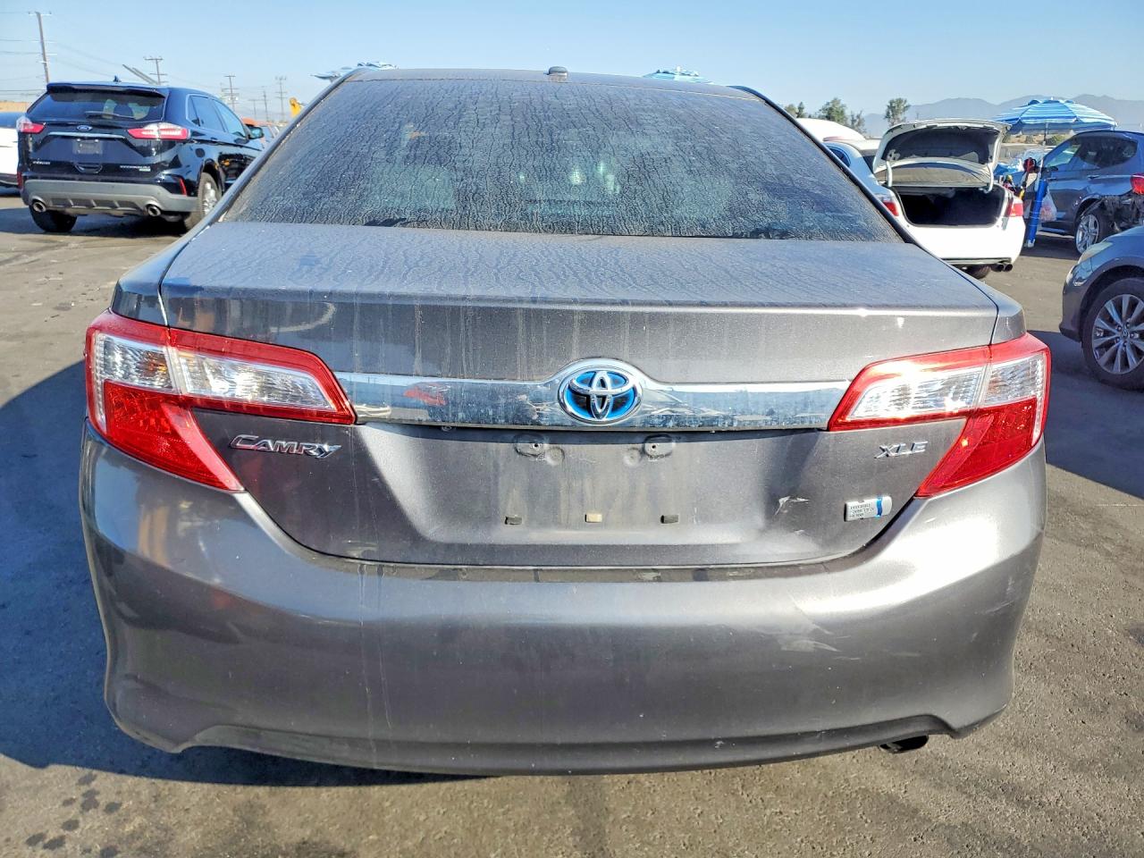 2013 Toyota Camry Hybrid Xle Gray vin: 4T1BD1FK3DU066449