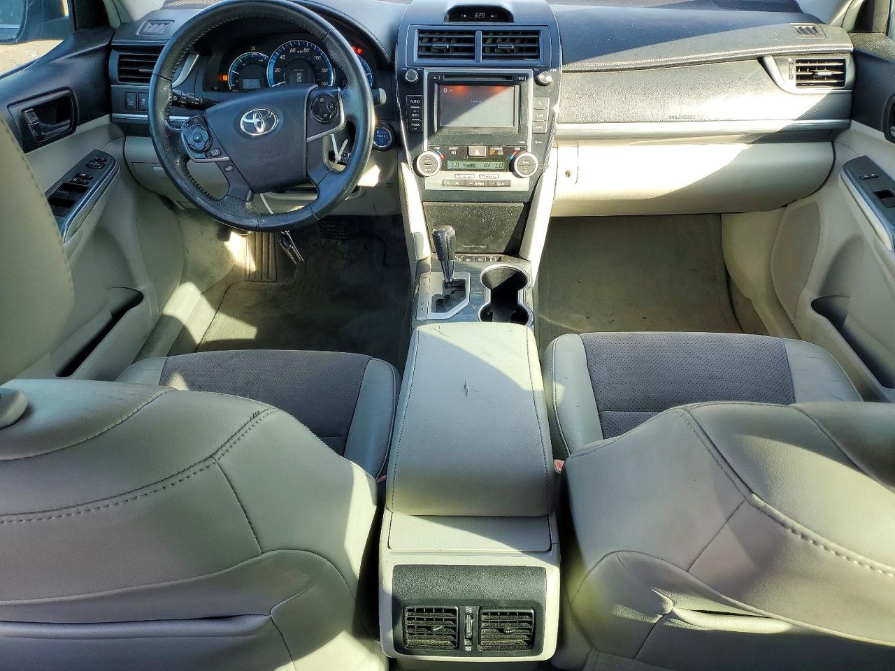 2013 Toyota Camry Hybrid Xle Gray vin: 4T1BD1FK3DU066449