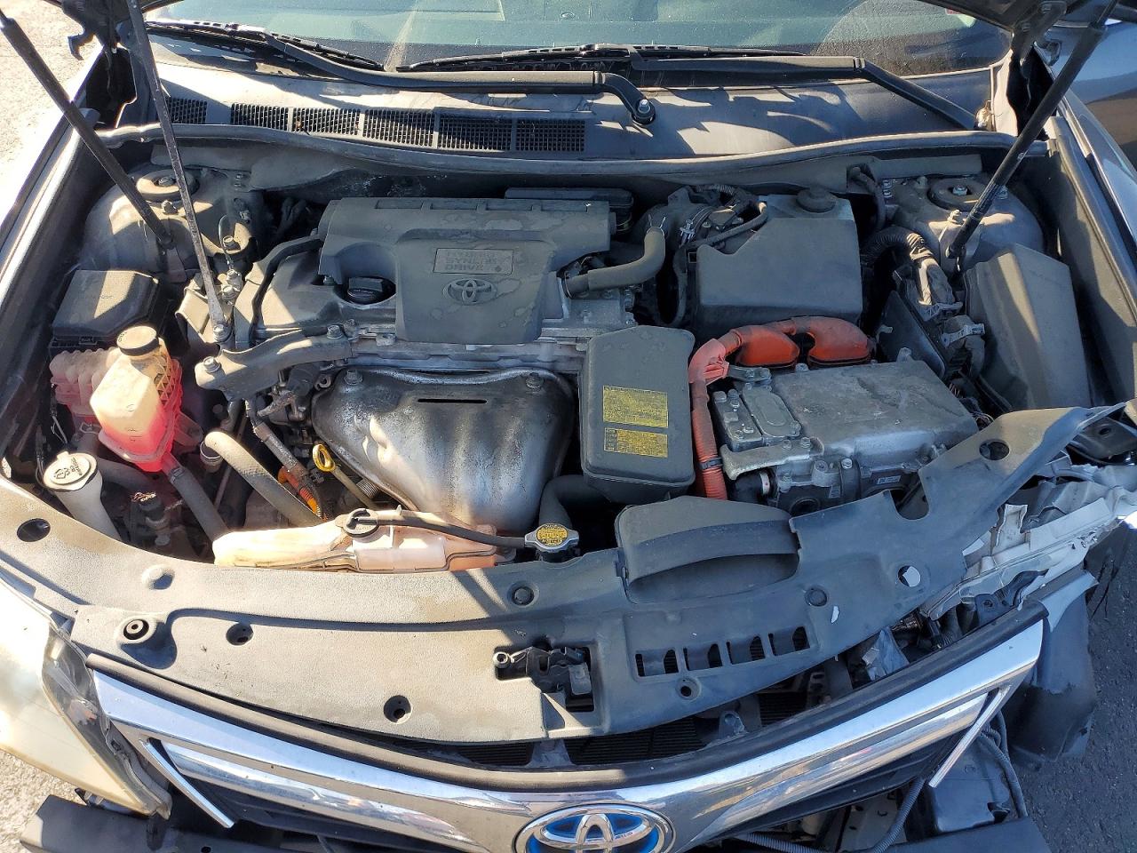 2013 Toyota Camry Hybrid Xle Gray vin: 4T1BD1FK3DU066449