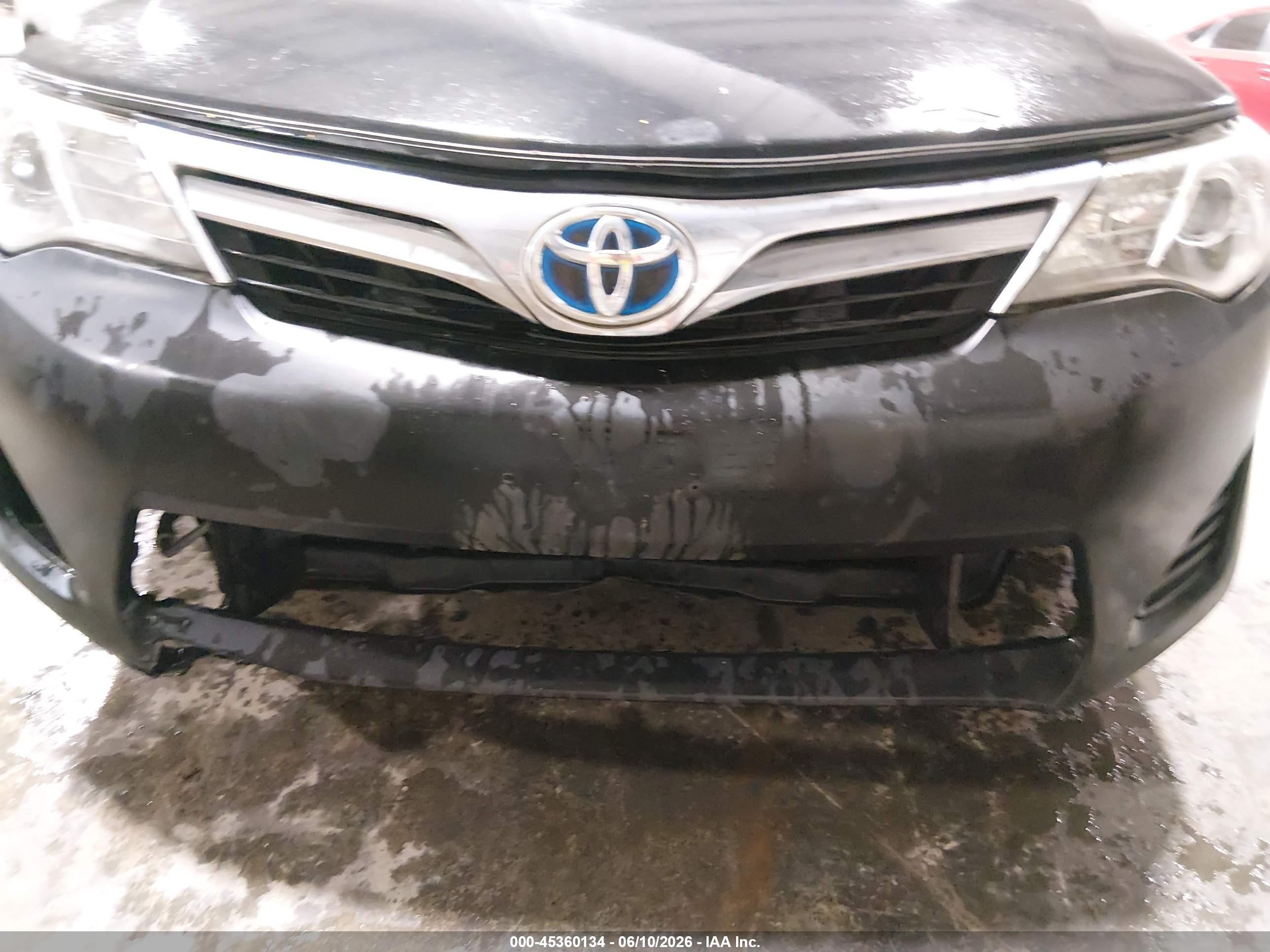 2013 Toyota Camry Hybrid Xle Черный vin: 4T1BD1FK3DU068069