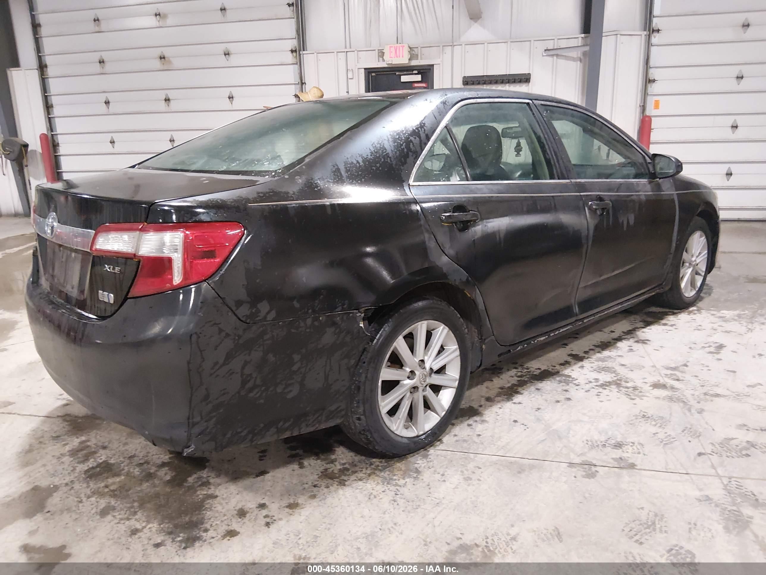2013 Toyota Camry Hybrid Xle Черный vin: 4T1BD1FK3DU068069
