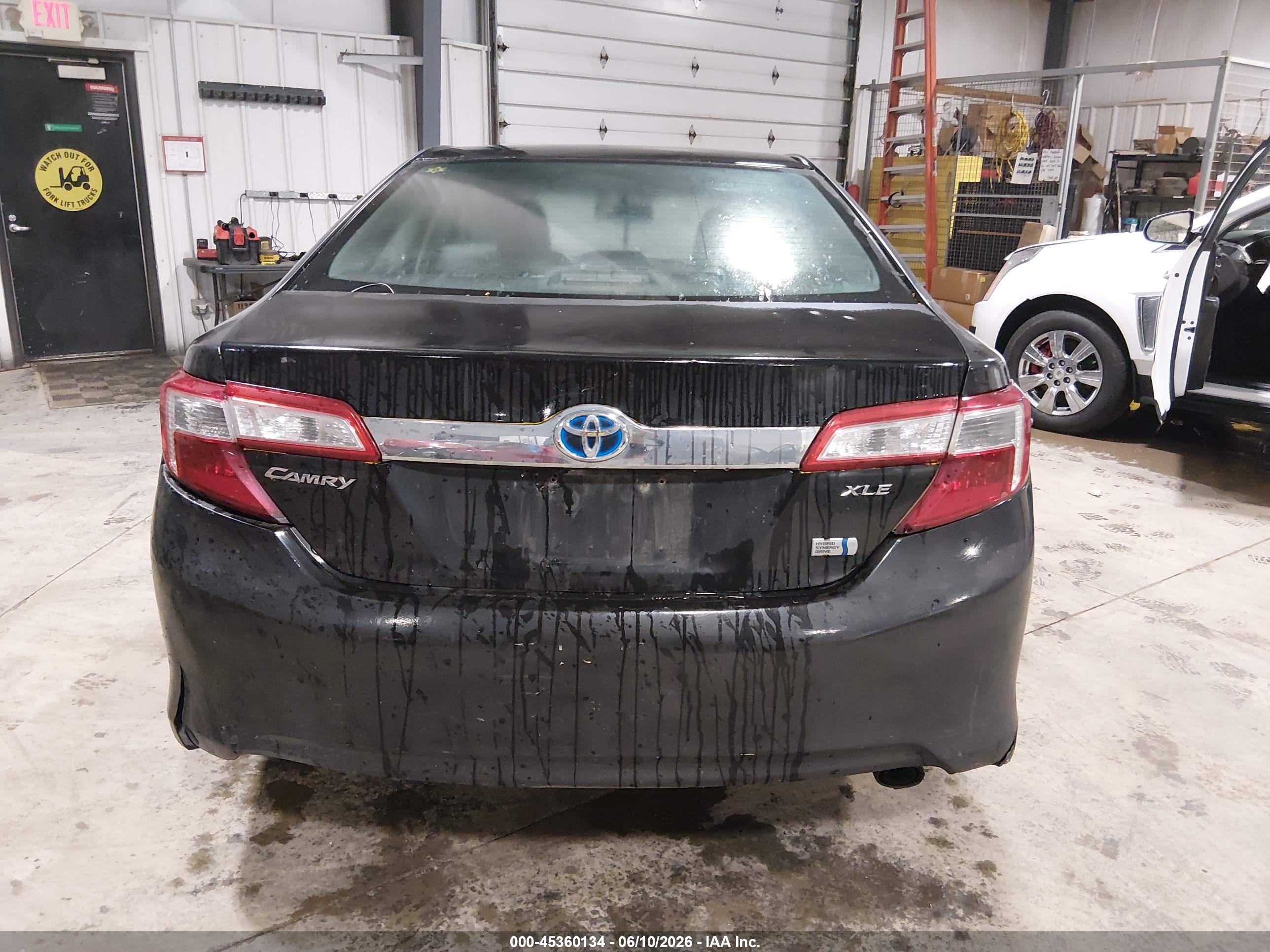 2013 Toyota Camry Hybrid Xle Черный vin: 4T1BD1FK3DU068069