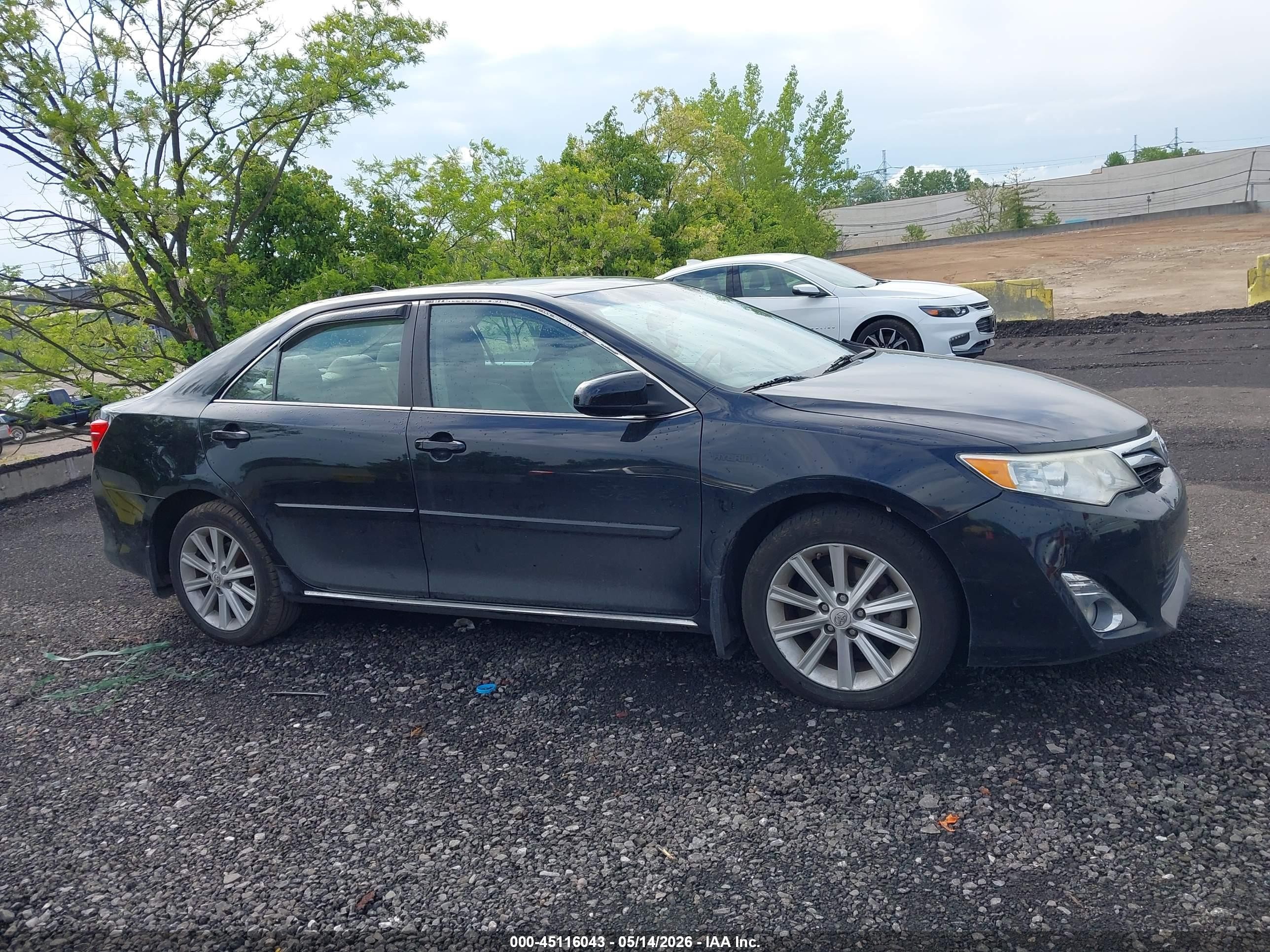 2013 Toyota Camry Hybrid Xle Black vin: 4T1BD1FK3DU068489