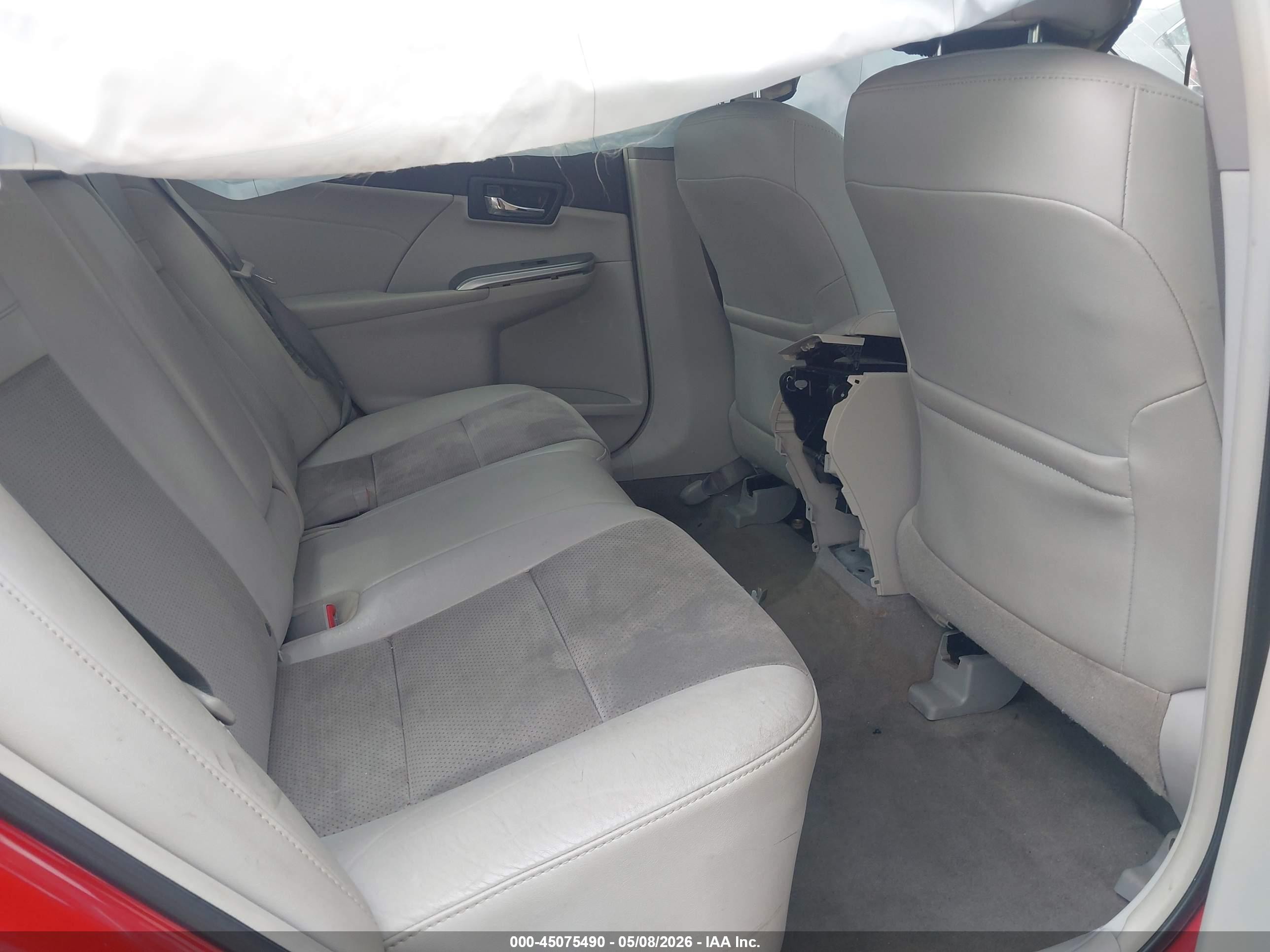 2013 Toyota Camry Hybrid Xle Red vin: 4T1BD1FK3DU071750