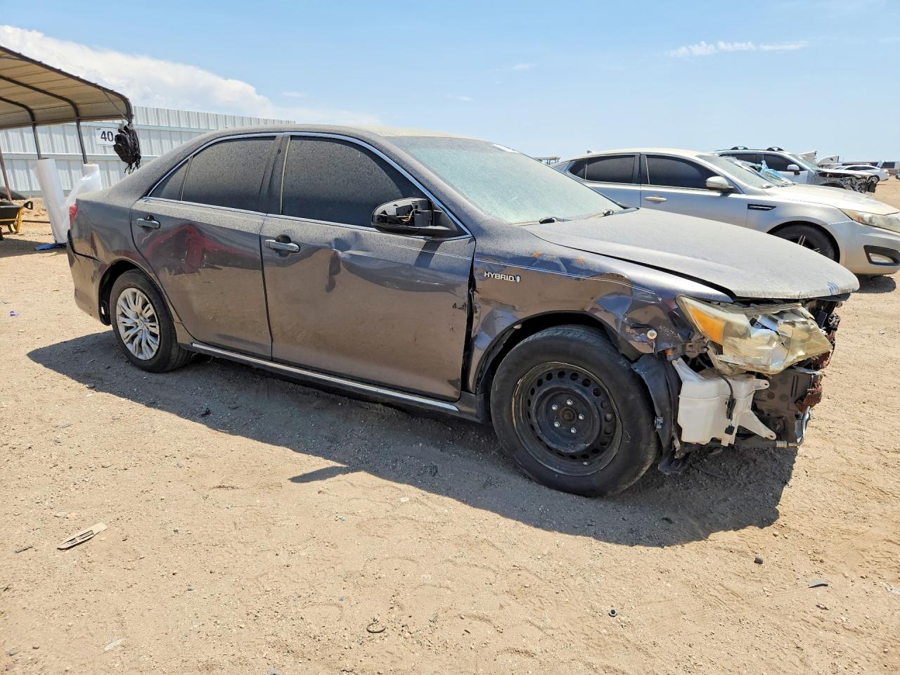 2013 Toyota Camry Hybrid Le Charcoal vin: 4T1BD1FK3DU072817
