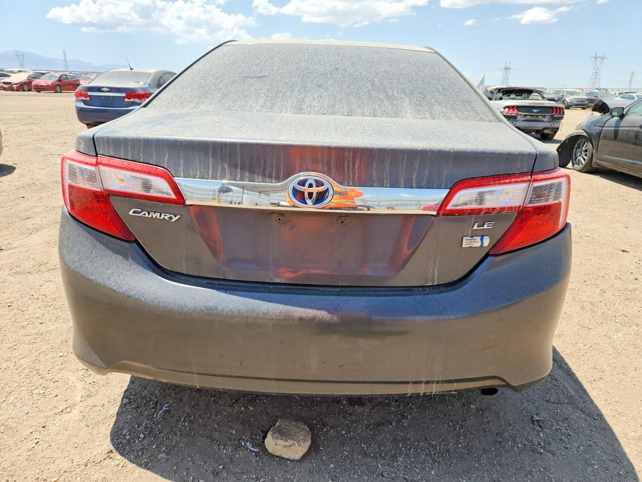 2013 Toyota Camry Hybrid Le Charcoal vin: 4T1BD1FK3DU072817