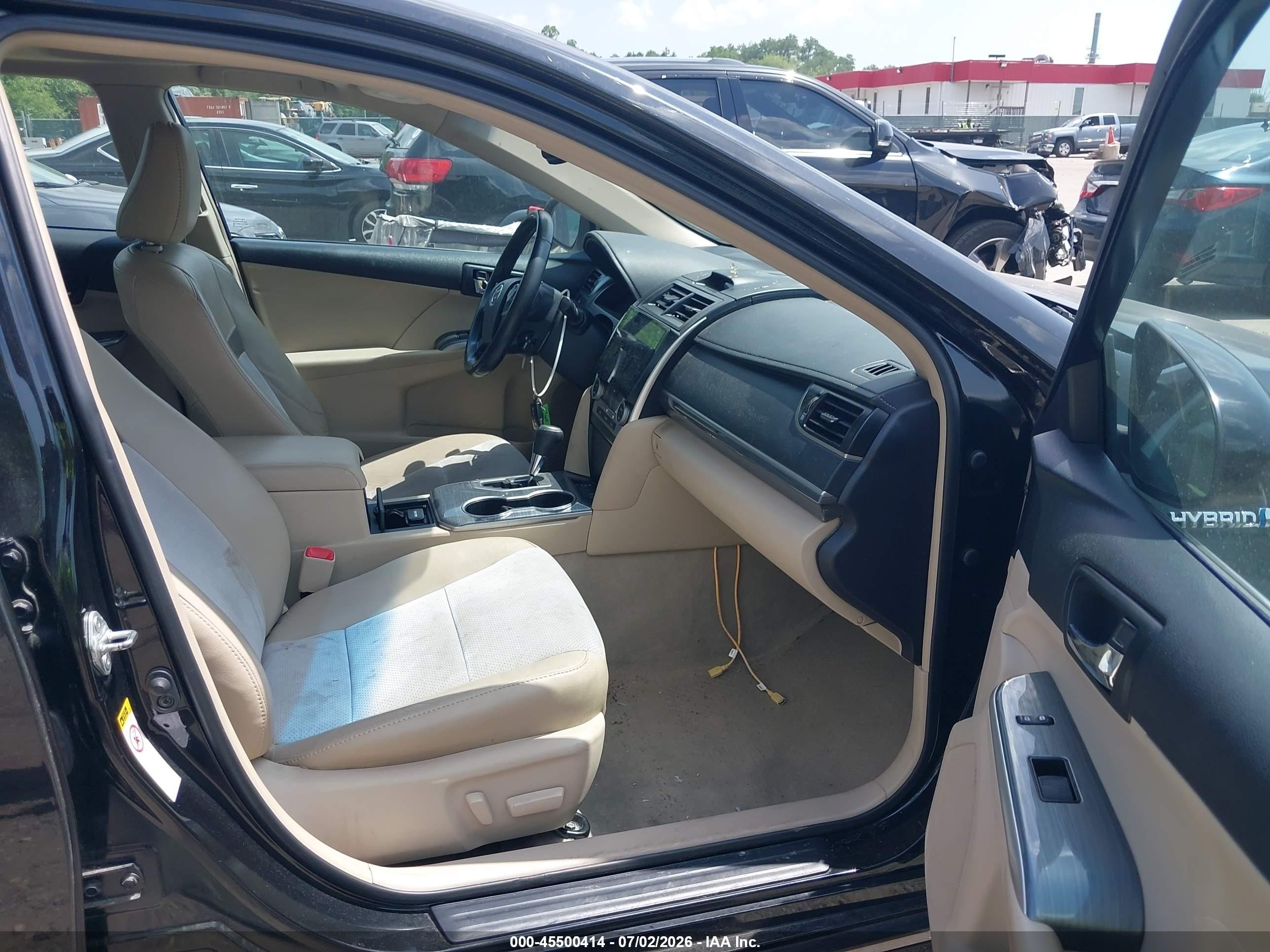 2013 Toyota Camry Hybrid Xle Black vin: 4T1BD1FK3DU072896