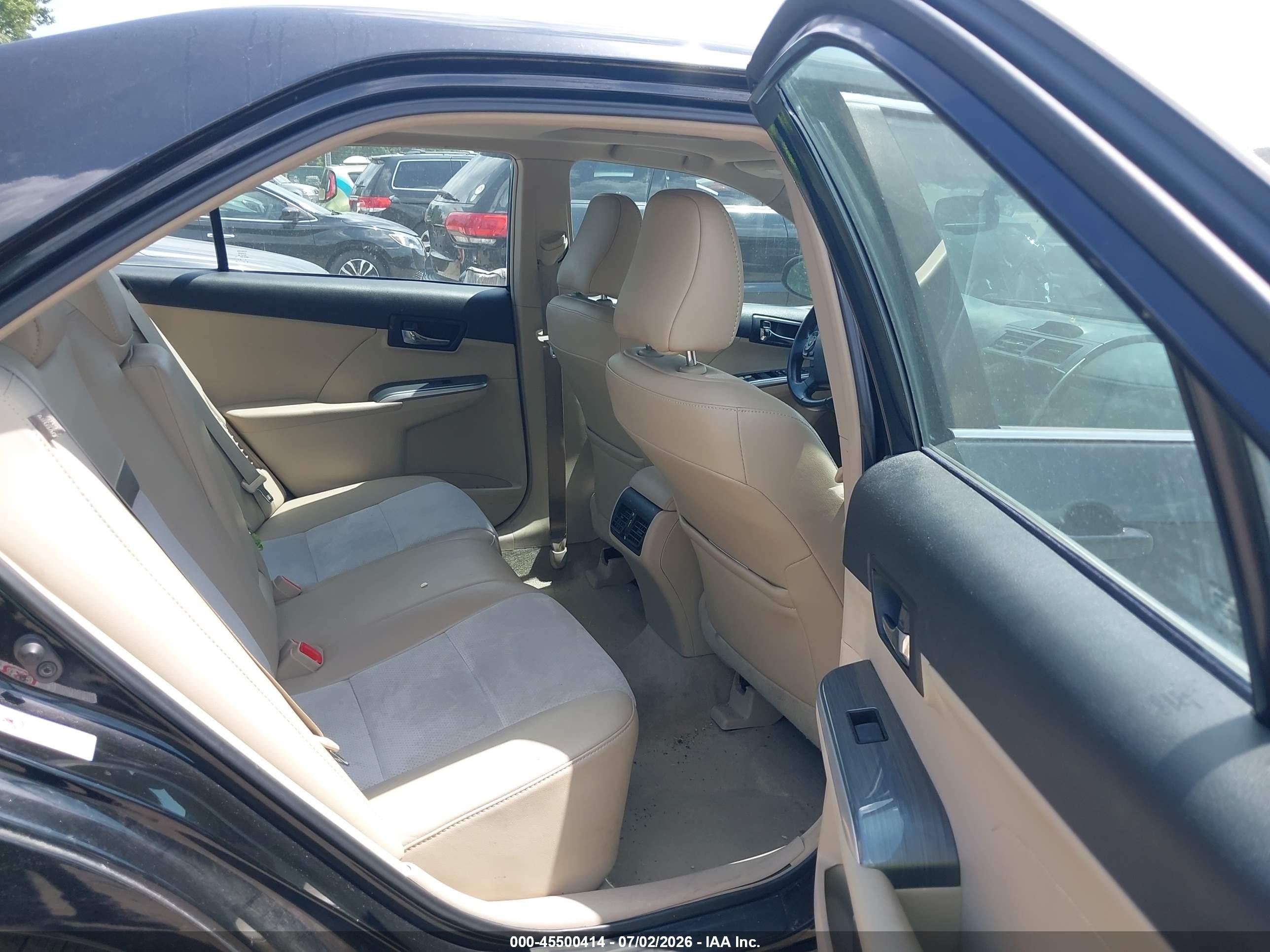 2013 Toyota Camry Hybrid Xle Black vin: 4T1BD1FK3DU072896