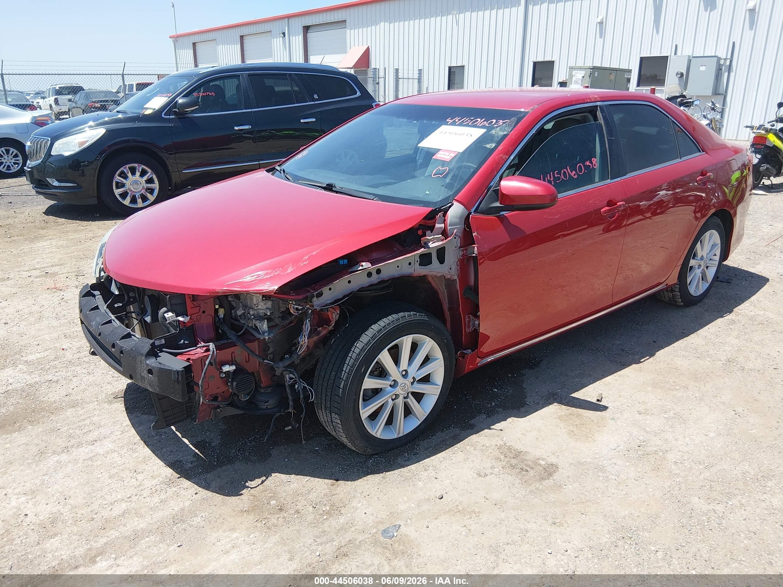 2013 Toyota Camry Hybrid Xle Red vin: 4T1BD1FK3DU075572