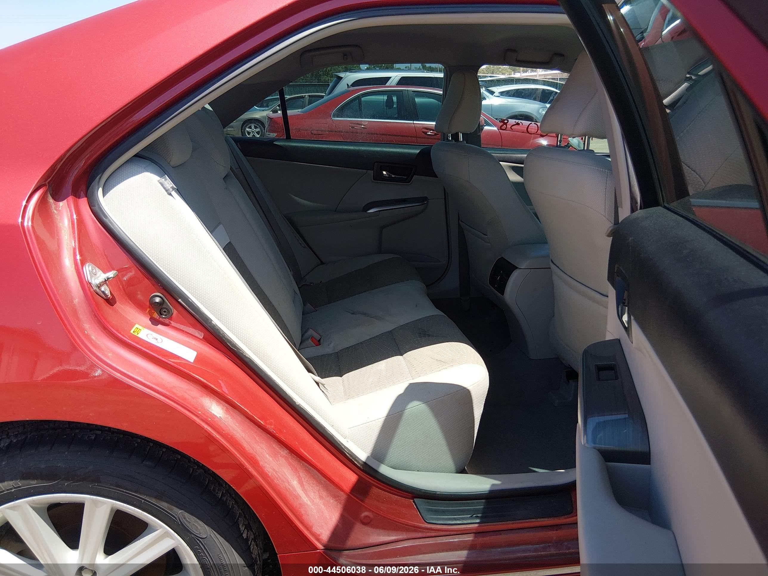 2013 Toyota Camry Hybrid Xle Red vin: 4T1BD1FK3DU075572