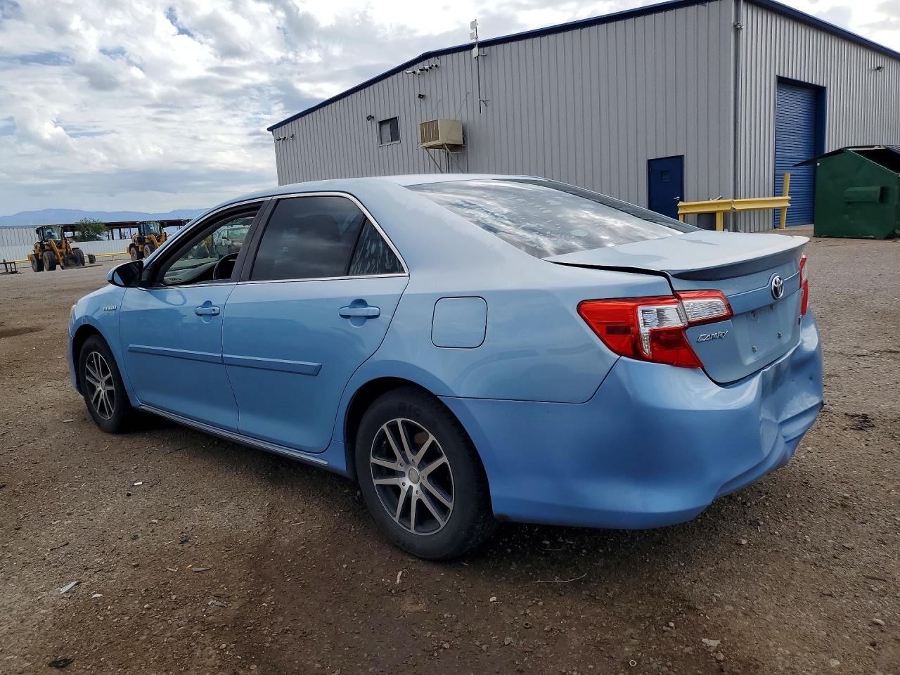 2013 Toyota Camry Hybrid Le Blue vin: 4T1BD1FK3DU076138