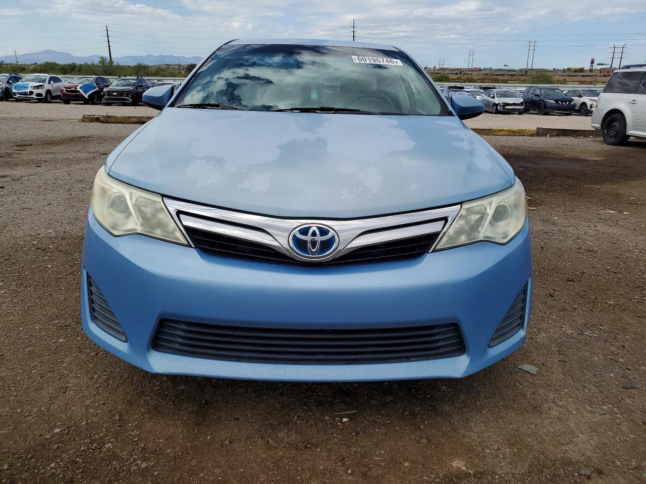 2013 Toyota Camry Hybrid Le Blue vin: 4T1BD1FK3DU076138