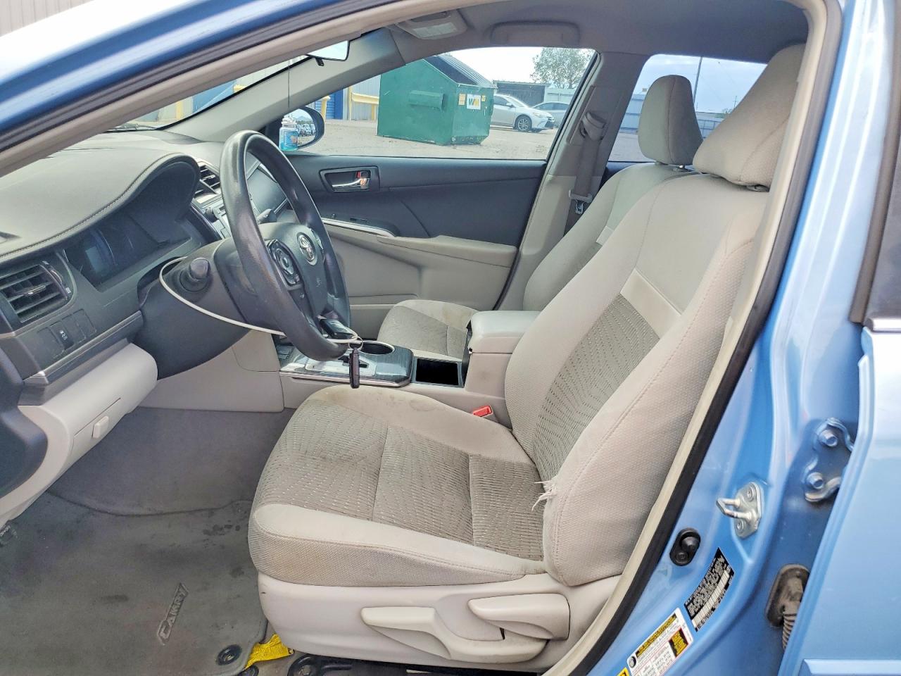 2013 Toyota Camry Hybrid Le Blue vin: 4T1BD1FK3DU076138