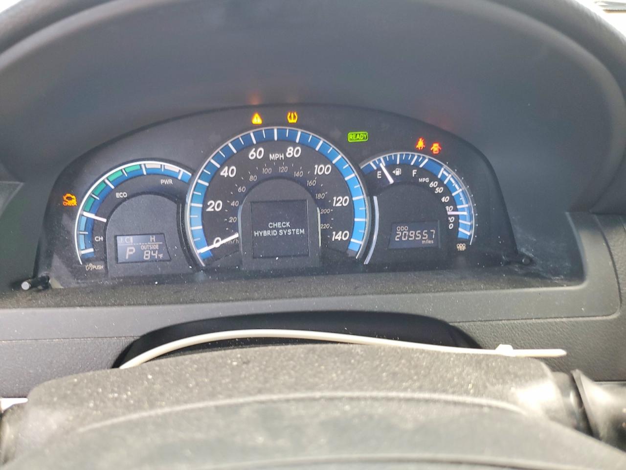 2013 Toyota Camry Hybrid Le Blue vin: 4T1BD1FK3DU076138