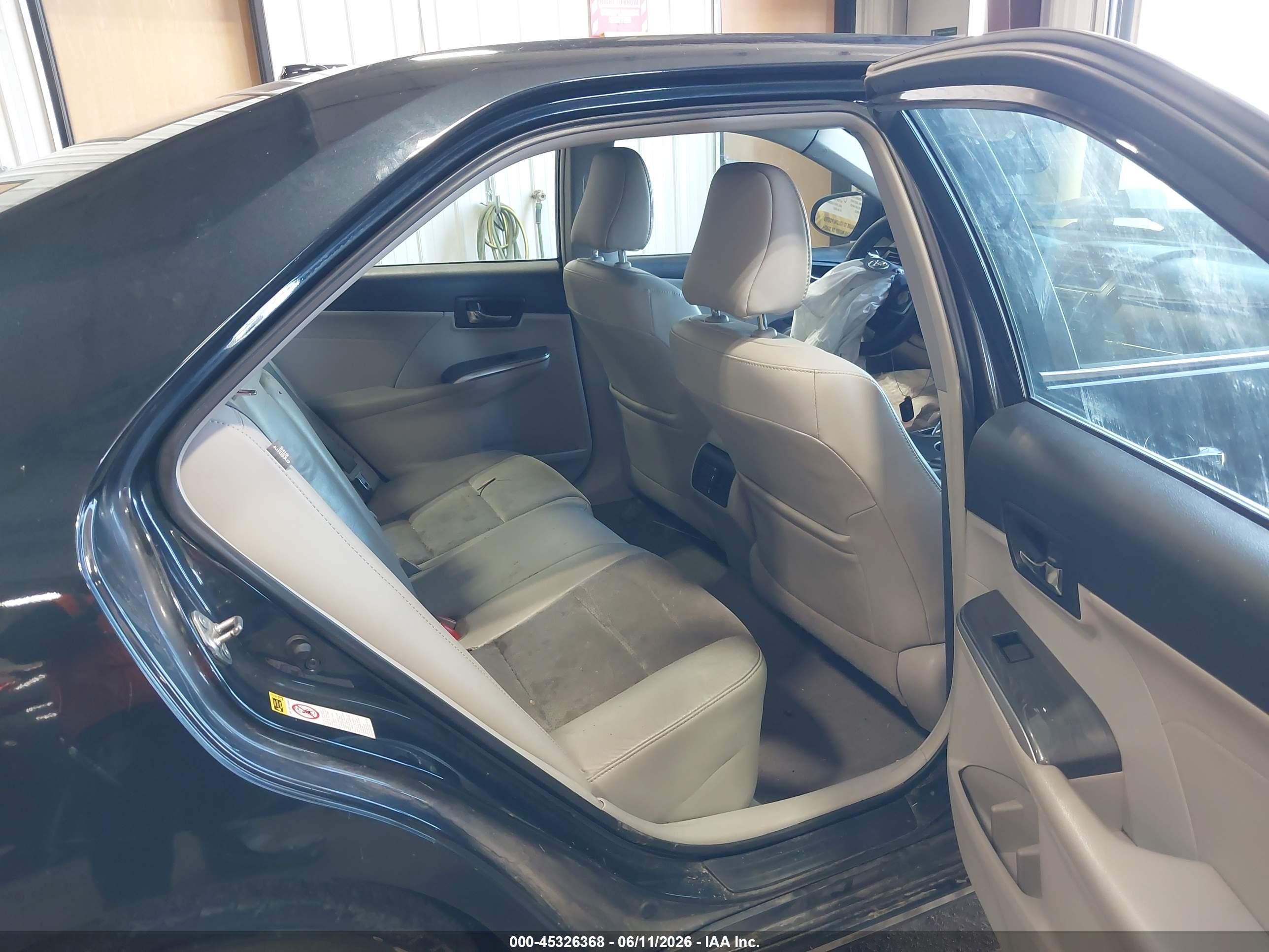 2013 Toyota Camry Hybrid Xle Black vin: 4T1BD1FK3DU093599
