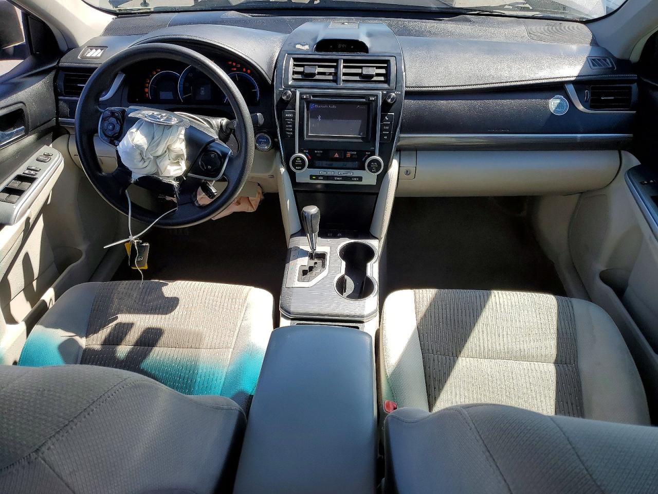 2013 Toyota Camry Hybrid Le Gray vin: 4T1BD1FK3DU096387