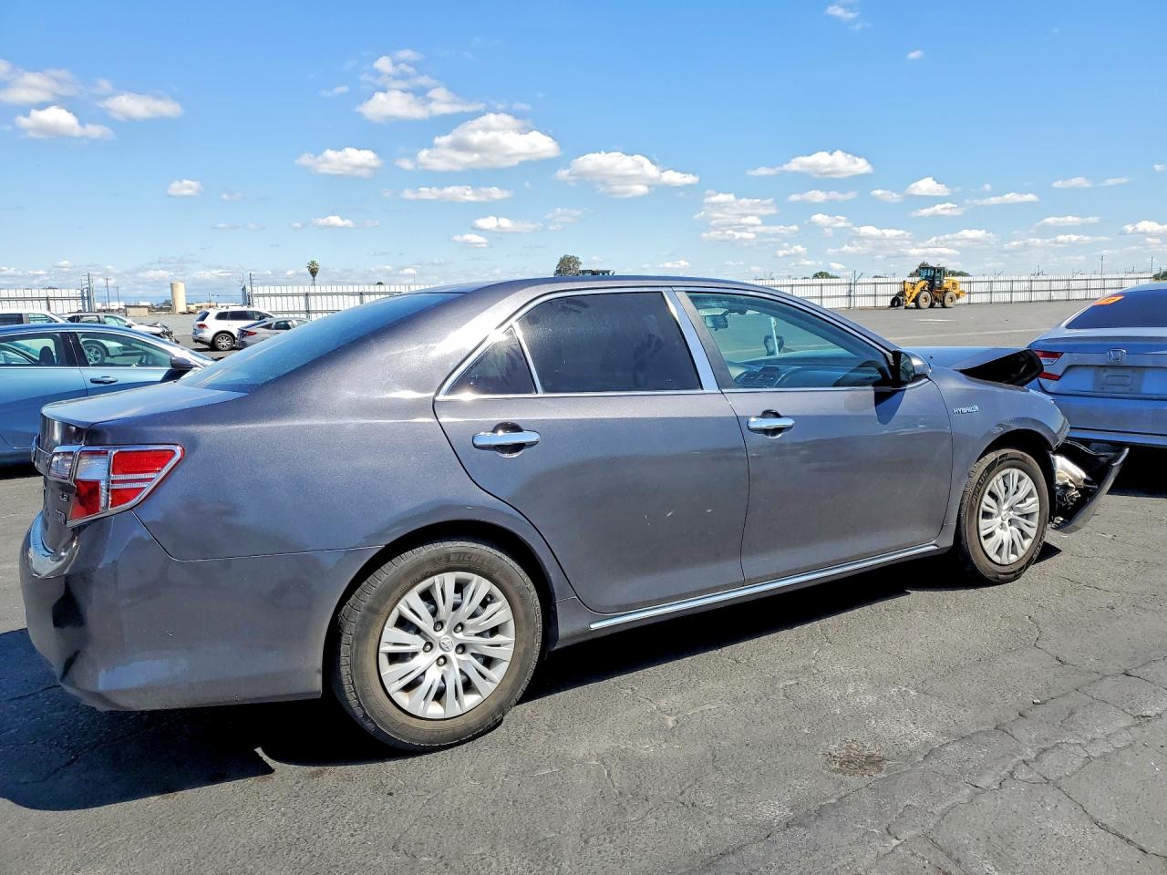 2013 Toyota Camry Hybrid Le Gray vin: 4T1BD1FK3DU096387