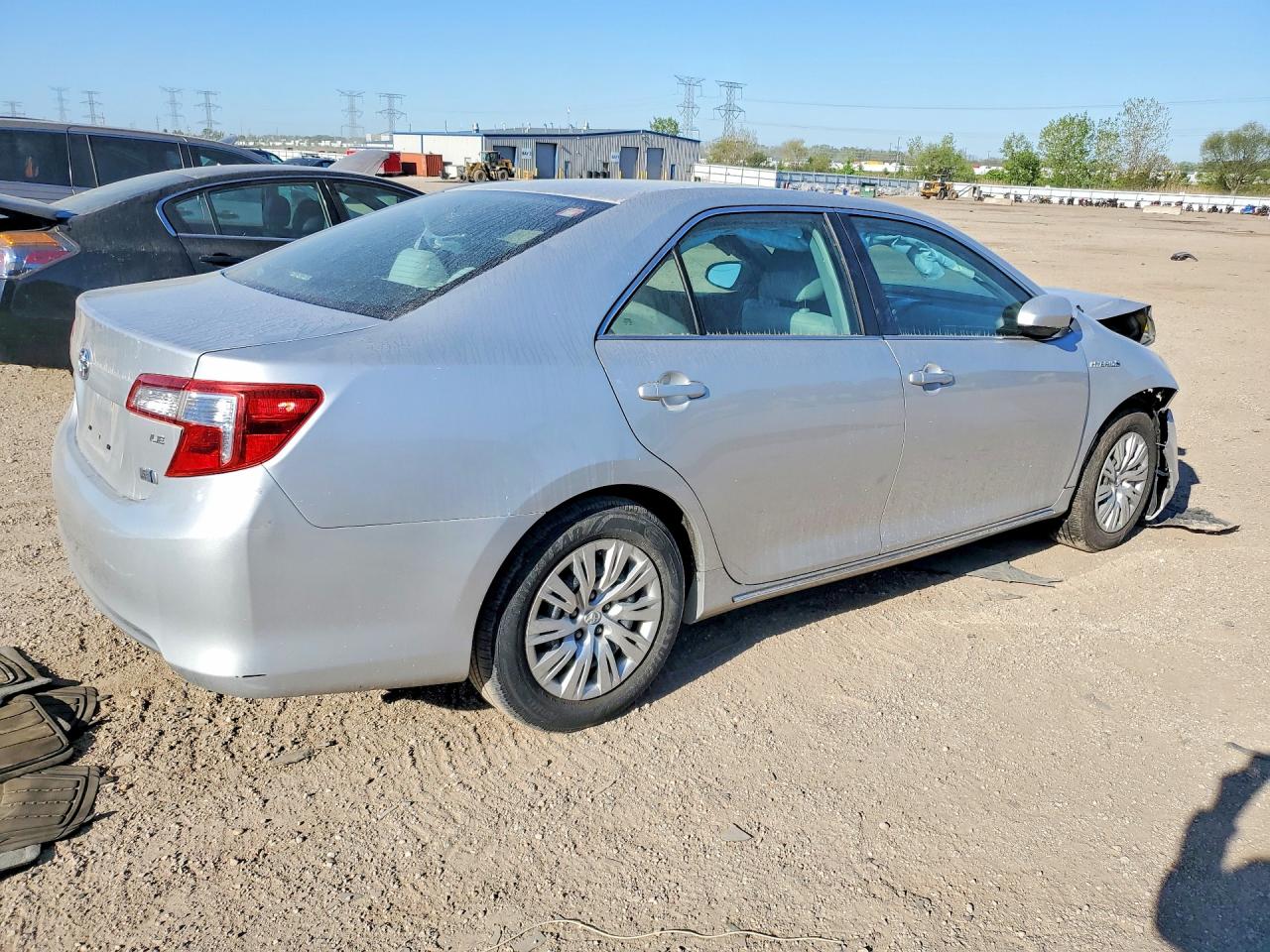 2014 Toyota Camry Hybrid Le Silver vin: 4T1BD1FK3EU099033