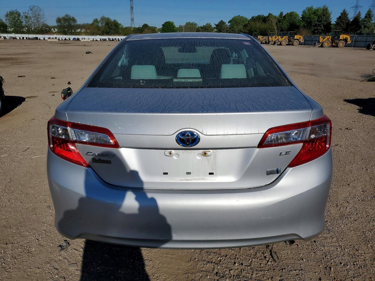 2014 Toyota Camry Hybrid Le Silver vin: 4T1BD1FK3EU099033