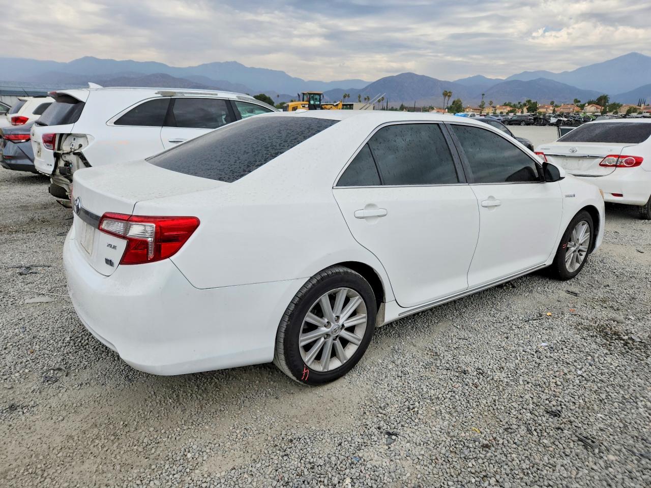 2014 Toyota Camry Hybrid Xle White vin: 4T1BD1FK3EU102884